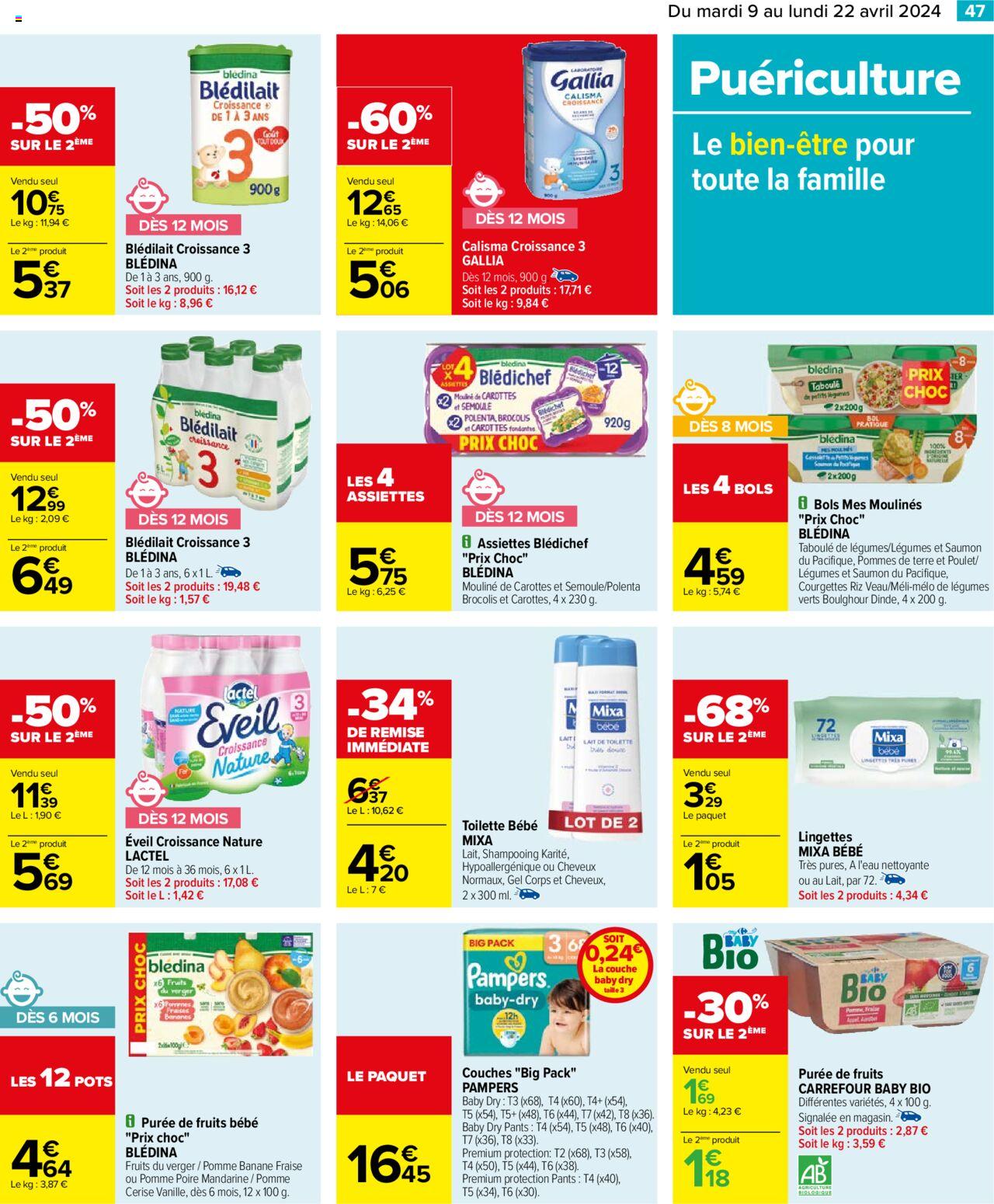 Catalogue Carrefour 9 – 22 Avril 2024 Page 49