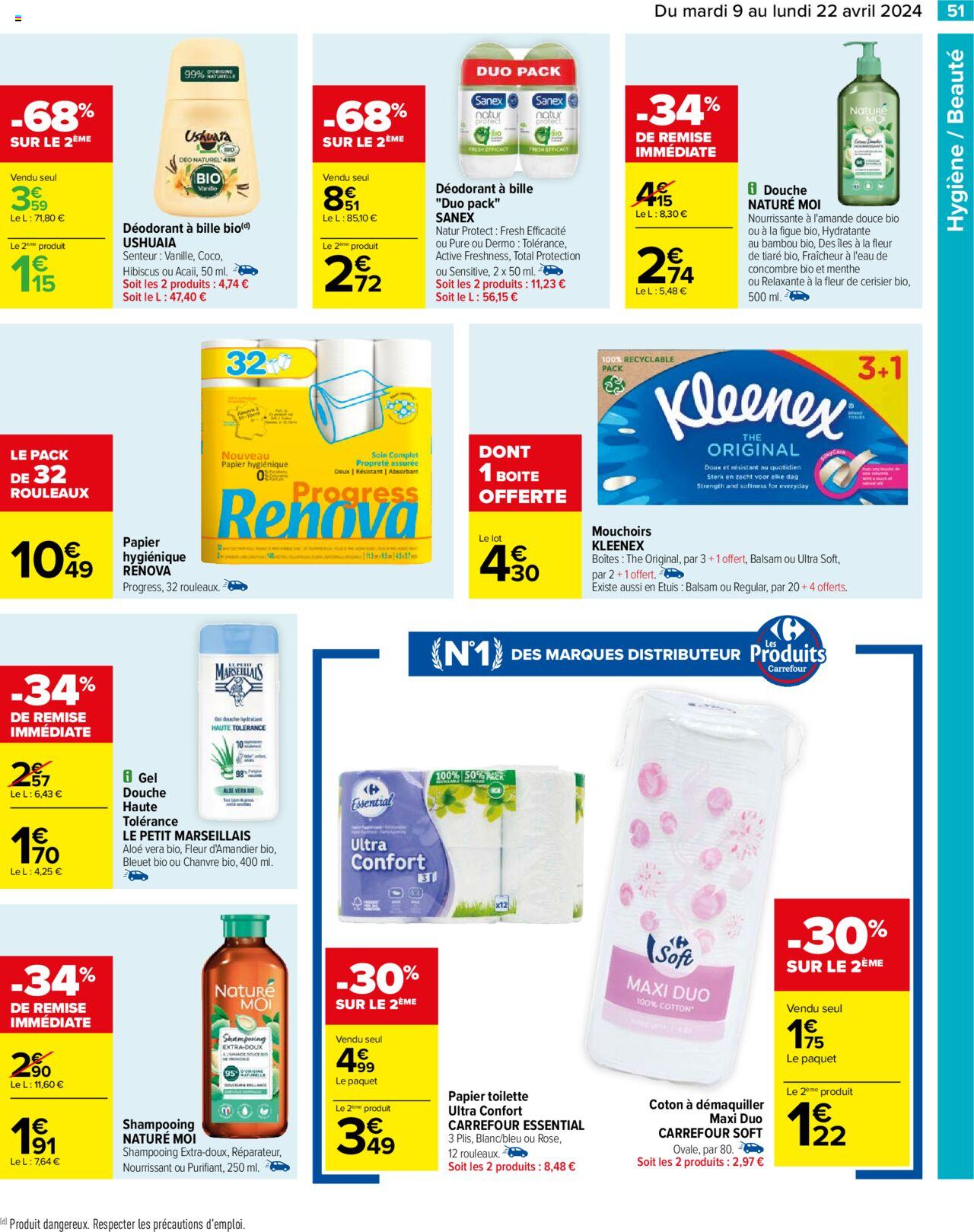 Catalogue Carrefour 9 – 22 Avril 2024 Page 53
