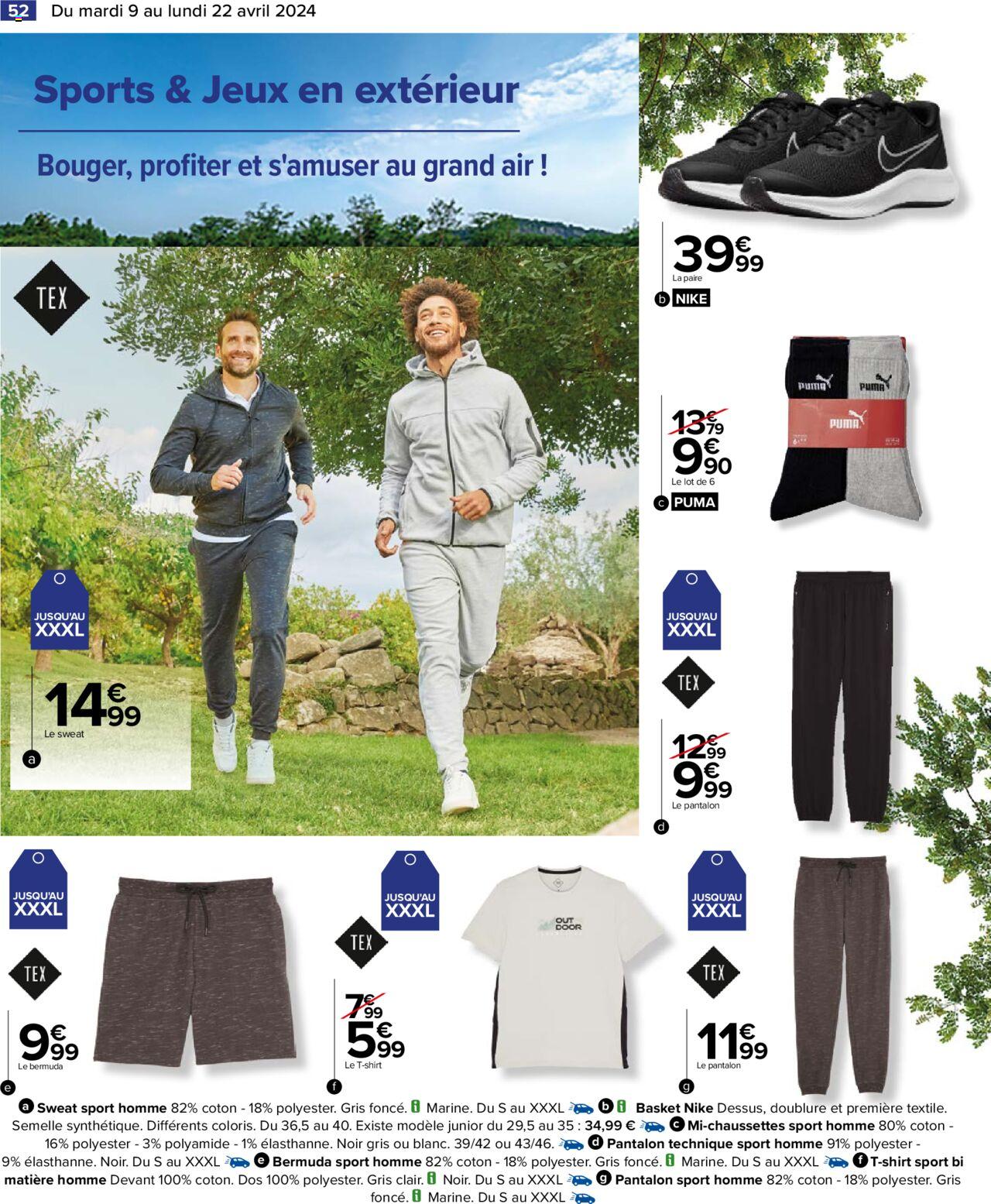 Catalogue Carrefour 9 – 22 Avril 2024 Page 54