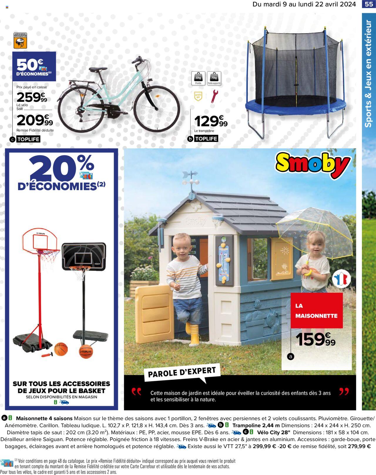 Catalogue Carrefour 9 – 22 Avril 2024 Page 57
