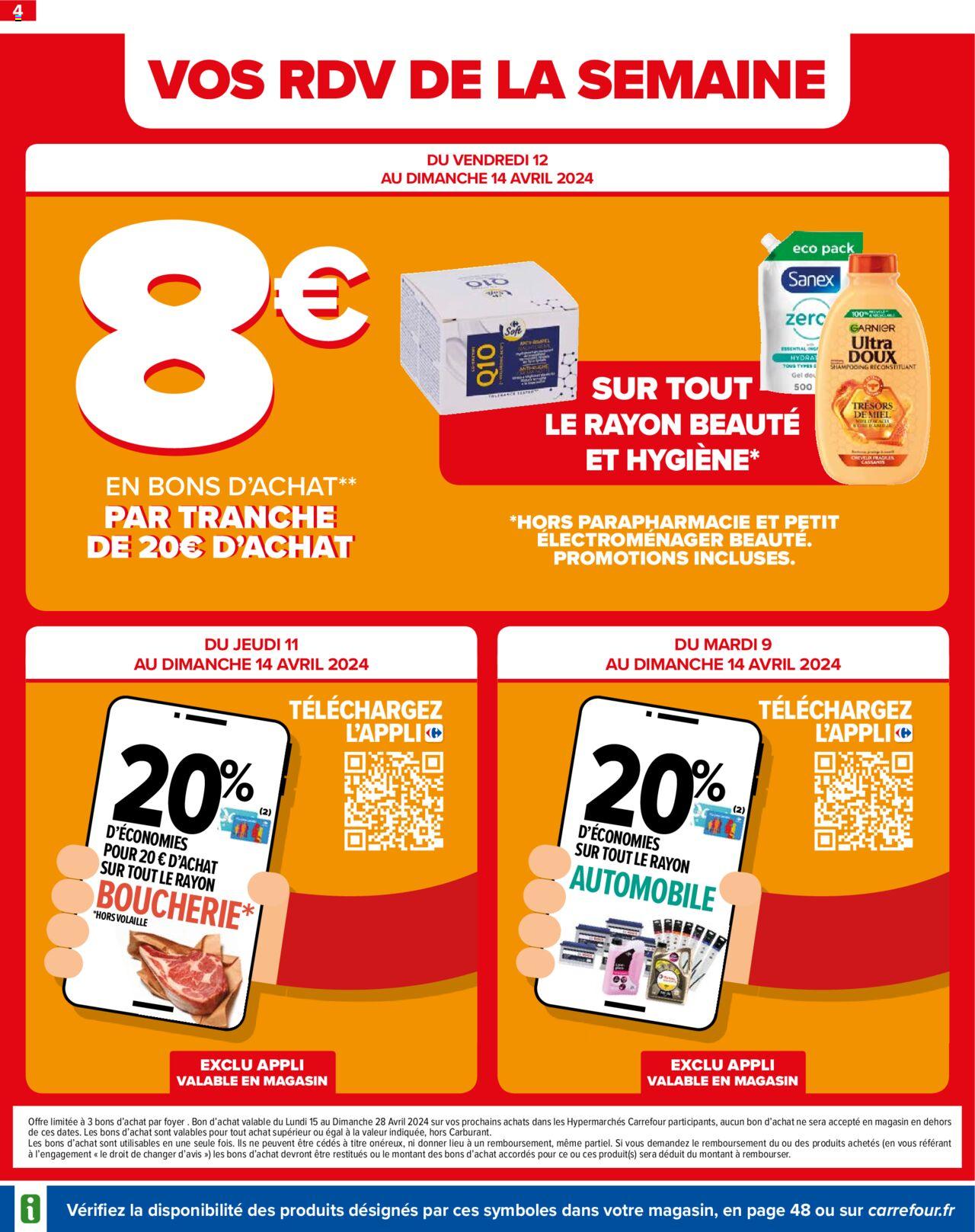 Catalogue Carrefour 9 – 22 Avril 2024 Page 6