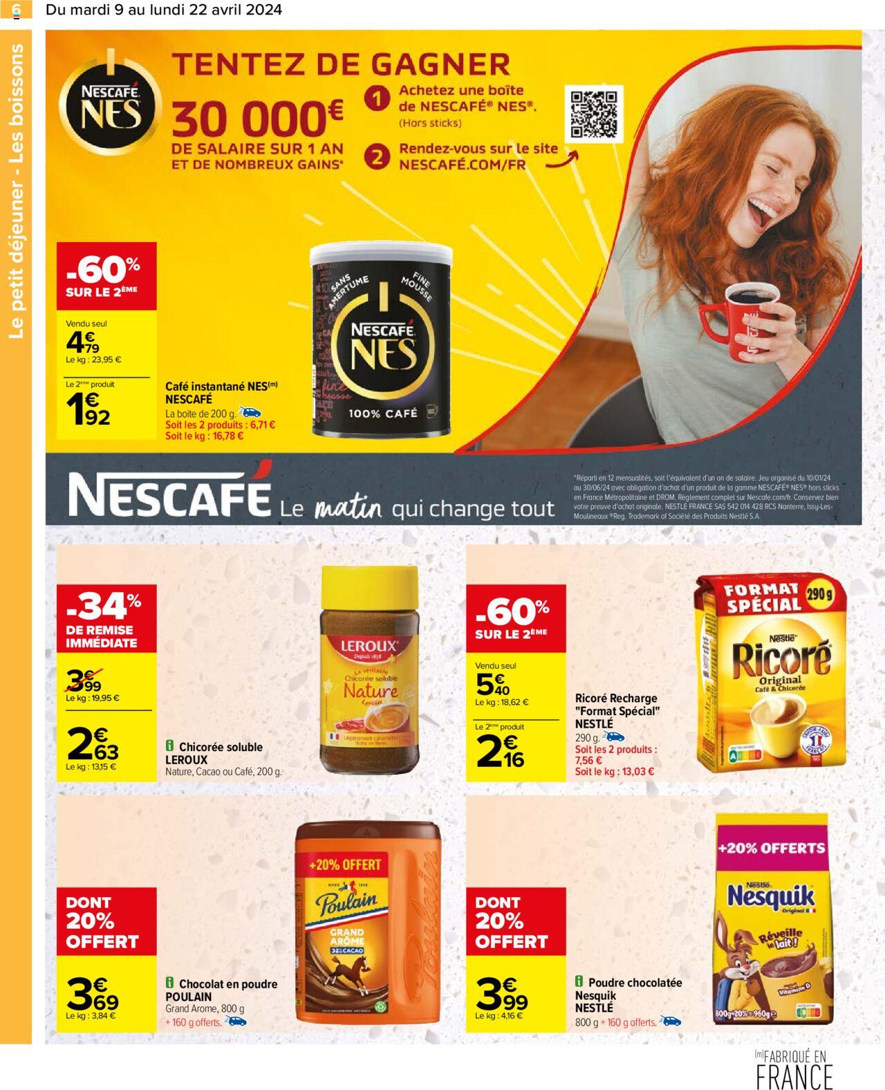 Catalogue Carrefour 9 – 22 Avril 2024 Page 8