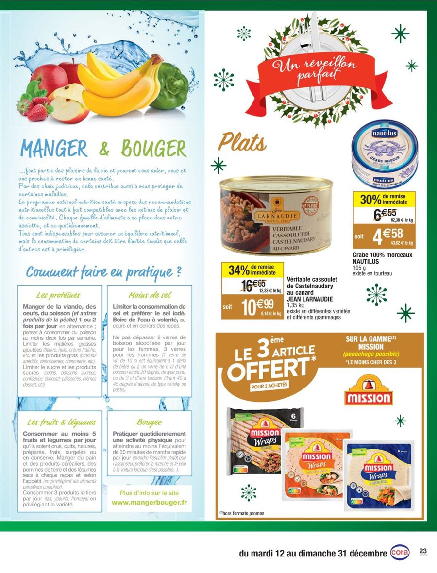 Catalogue Cora 12 – 31 Décembre 2023 Page 15