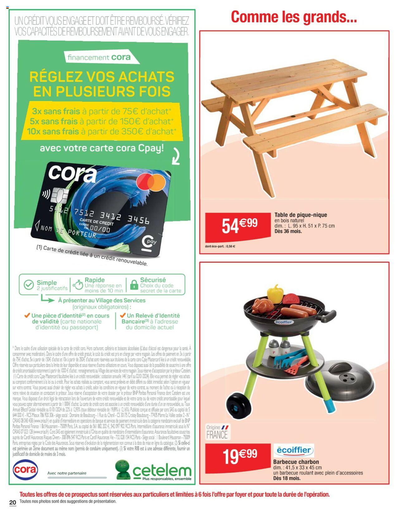 Catalogue Cora 15 – 18 Avril 2024 Page 20