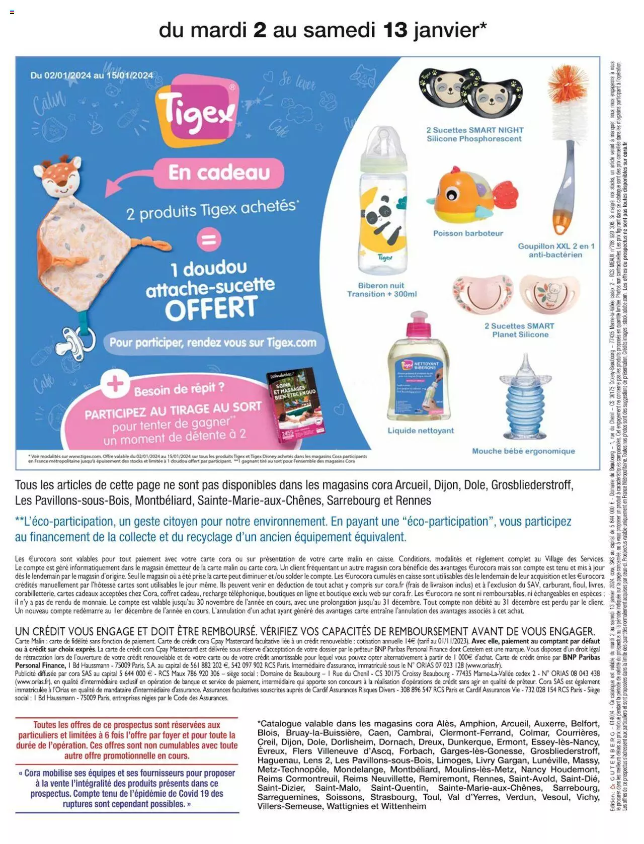 Catalogue Cora 2 – 13 Janvier 2024 Page 10