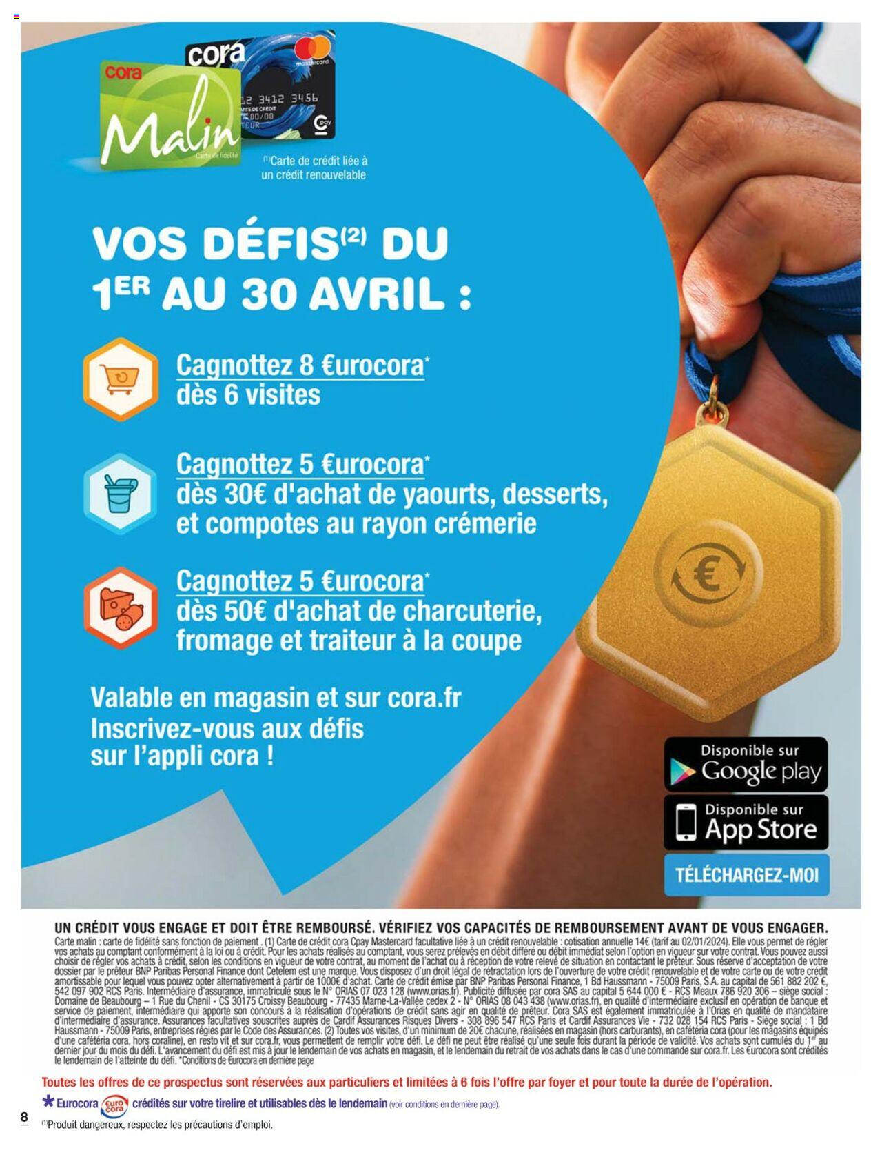 Catalogue Cora 2 – 18 Avril 2024 Page 8