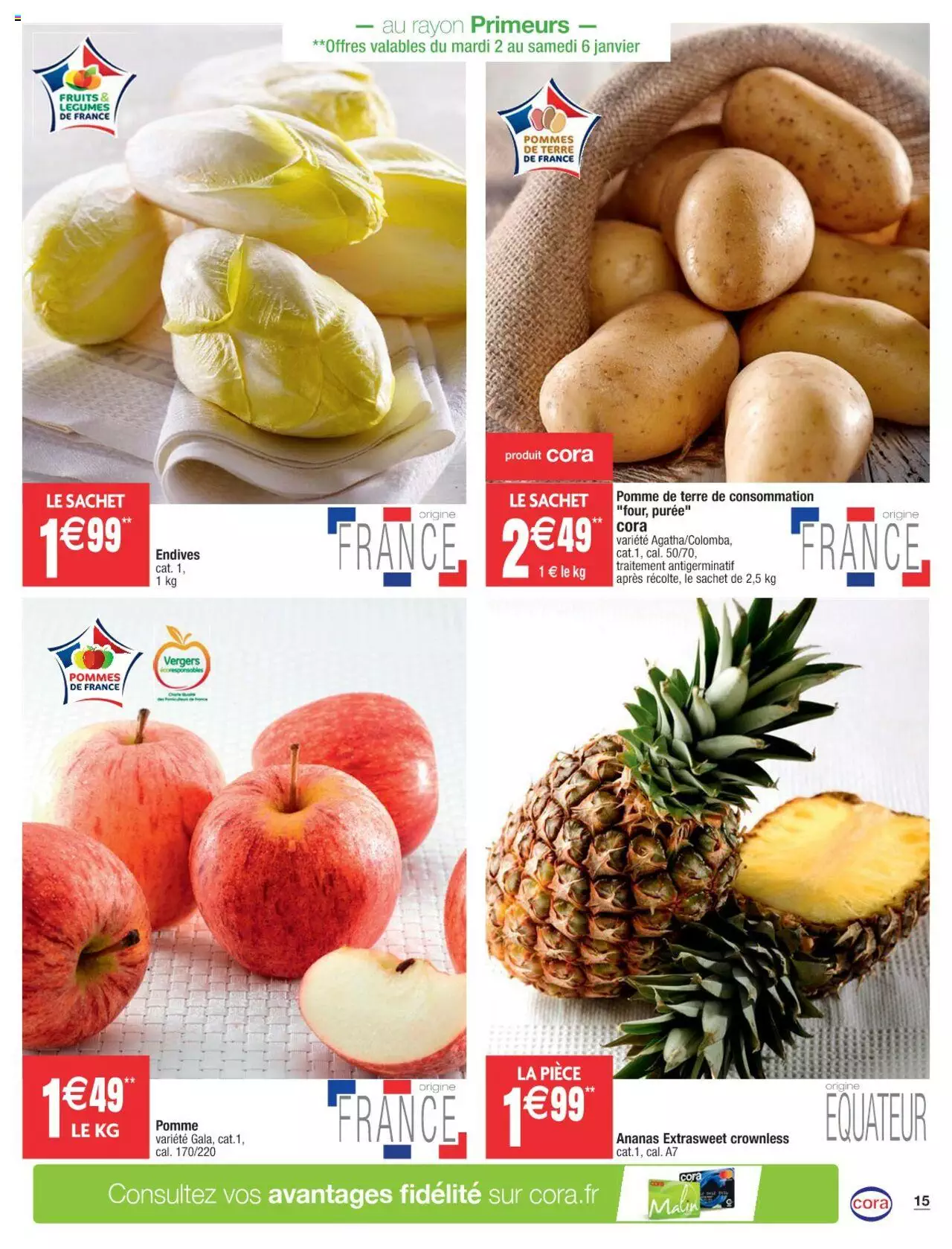Catalogue Cora 2 – 8 Janvier 2024 Page 15
