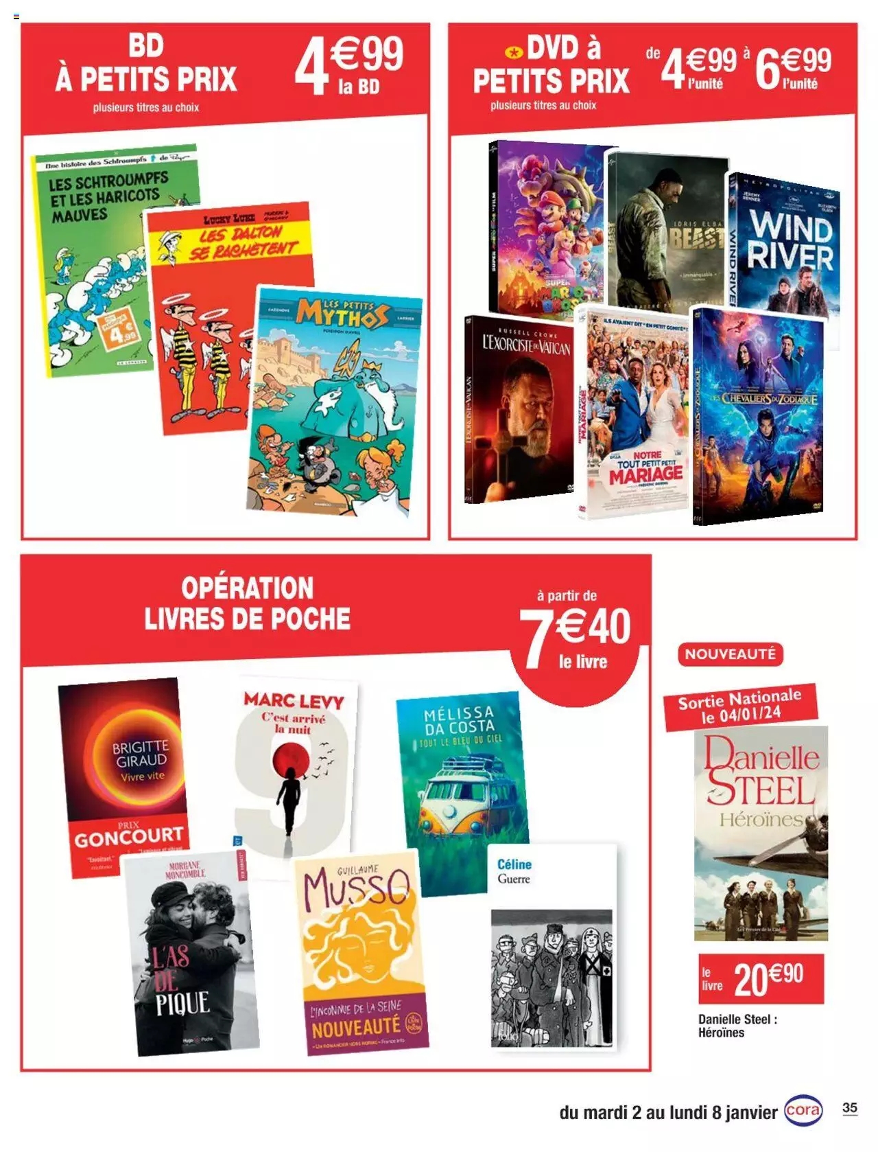 Catalogue Cora 2 – 8 Janvier 2024 Page 35