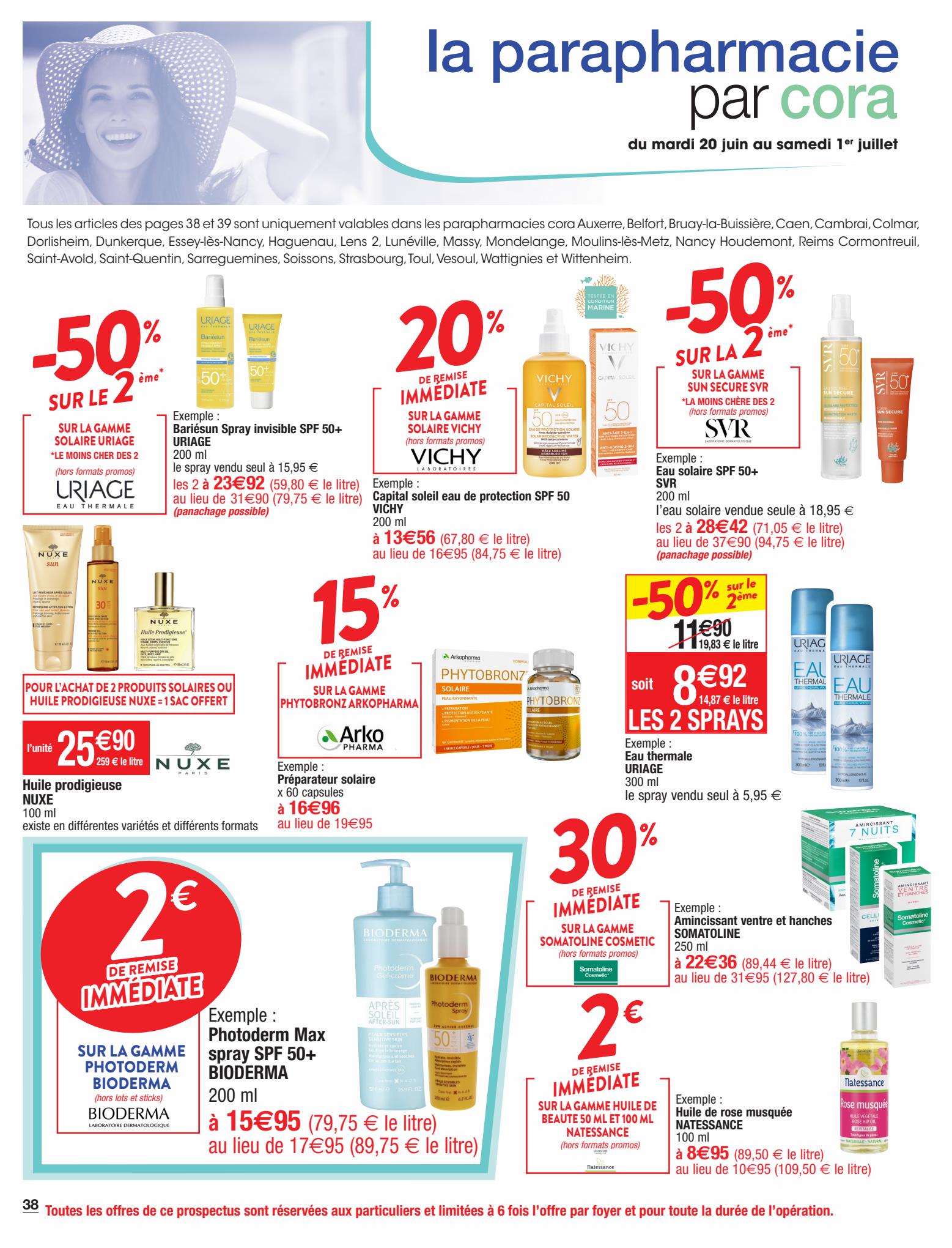 Catalogue Cora 20 – 26 Juin 2023 Page 38