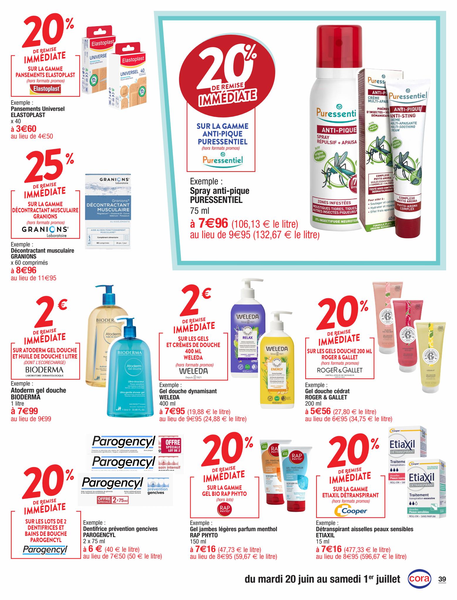 Catalogue Cora 20 – 26 Juin 2023 Page 39