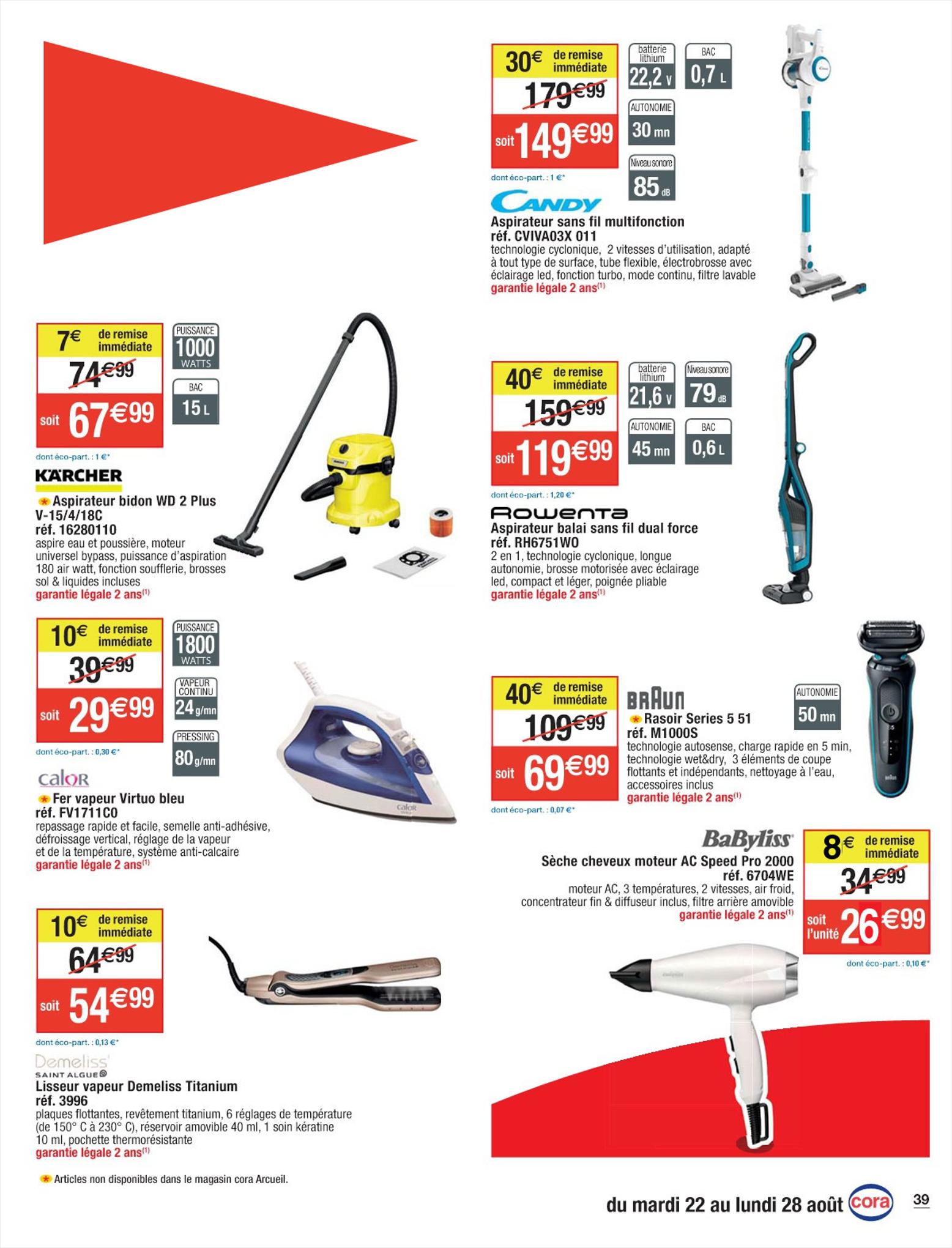 Catalogue Cora 22 – 28 Août 2023 Page 39