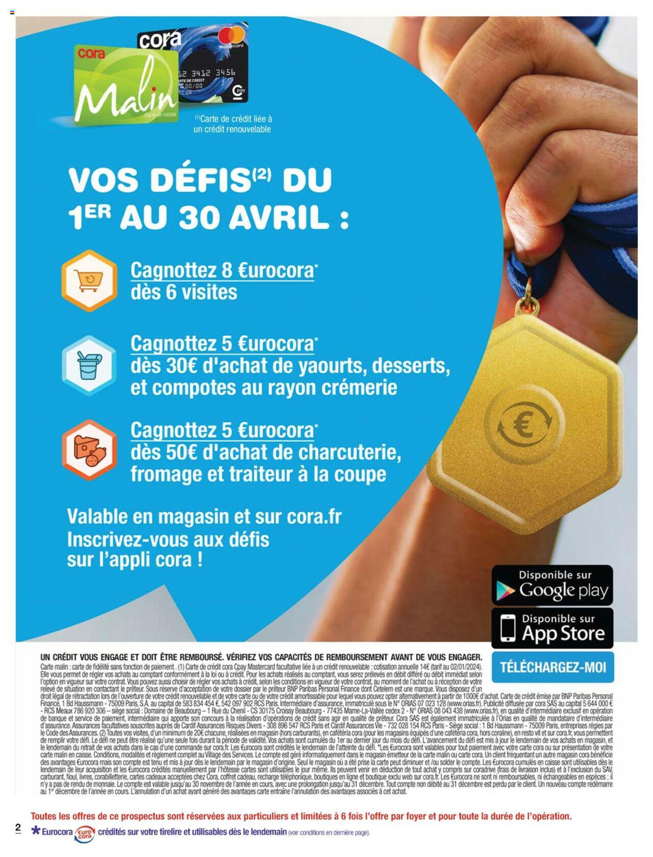 Catalogue Cora 26 – 30 Mars 2024 Page 2