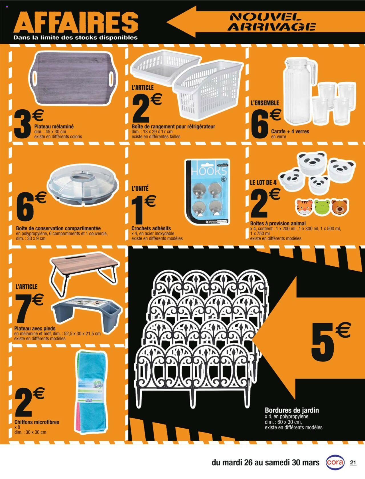 Catalogue Cora 26 – 30 Mars 2024 Page 21