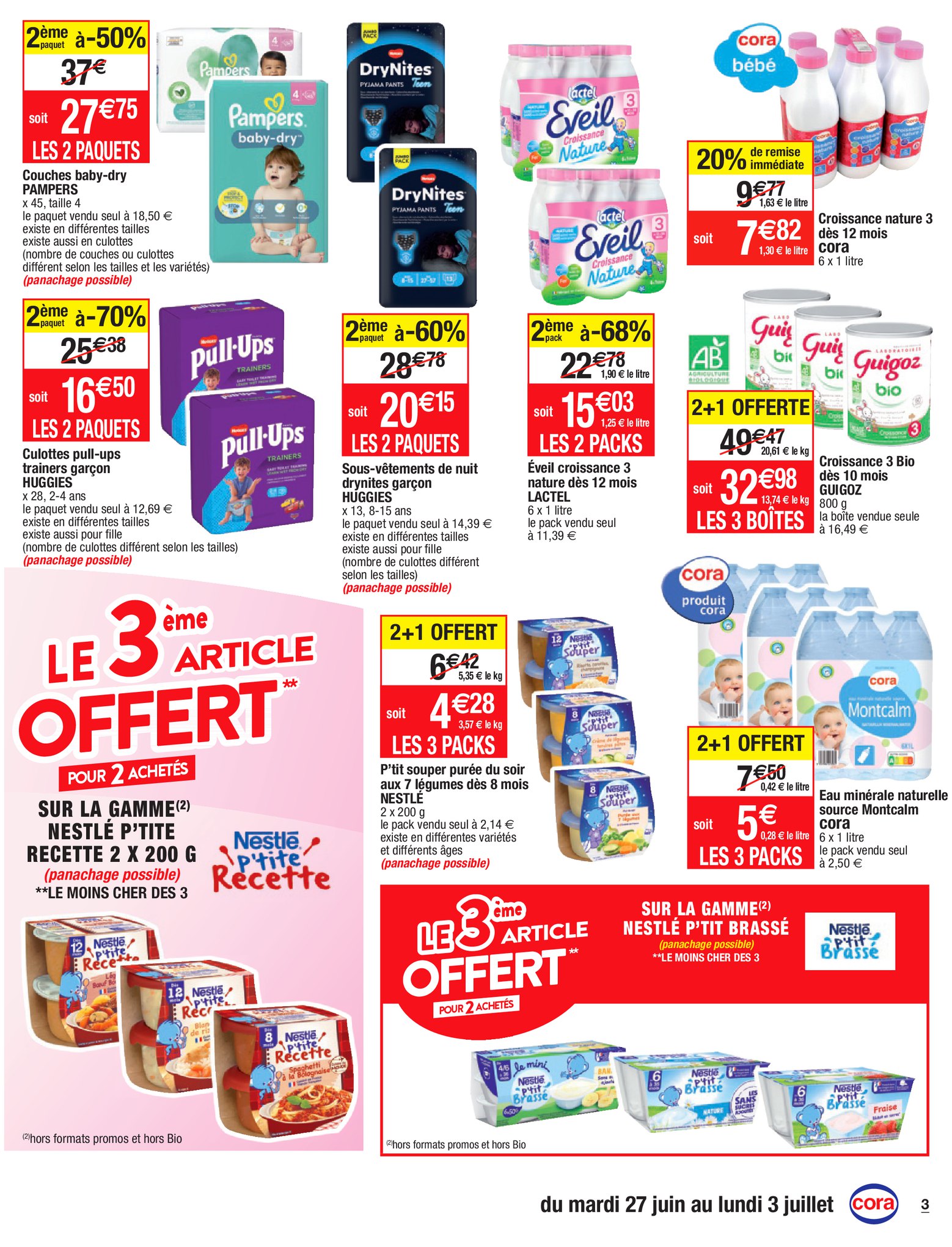 Catalogue Cora 27 Juin – 3 Juillet 2023 Page 3