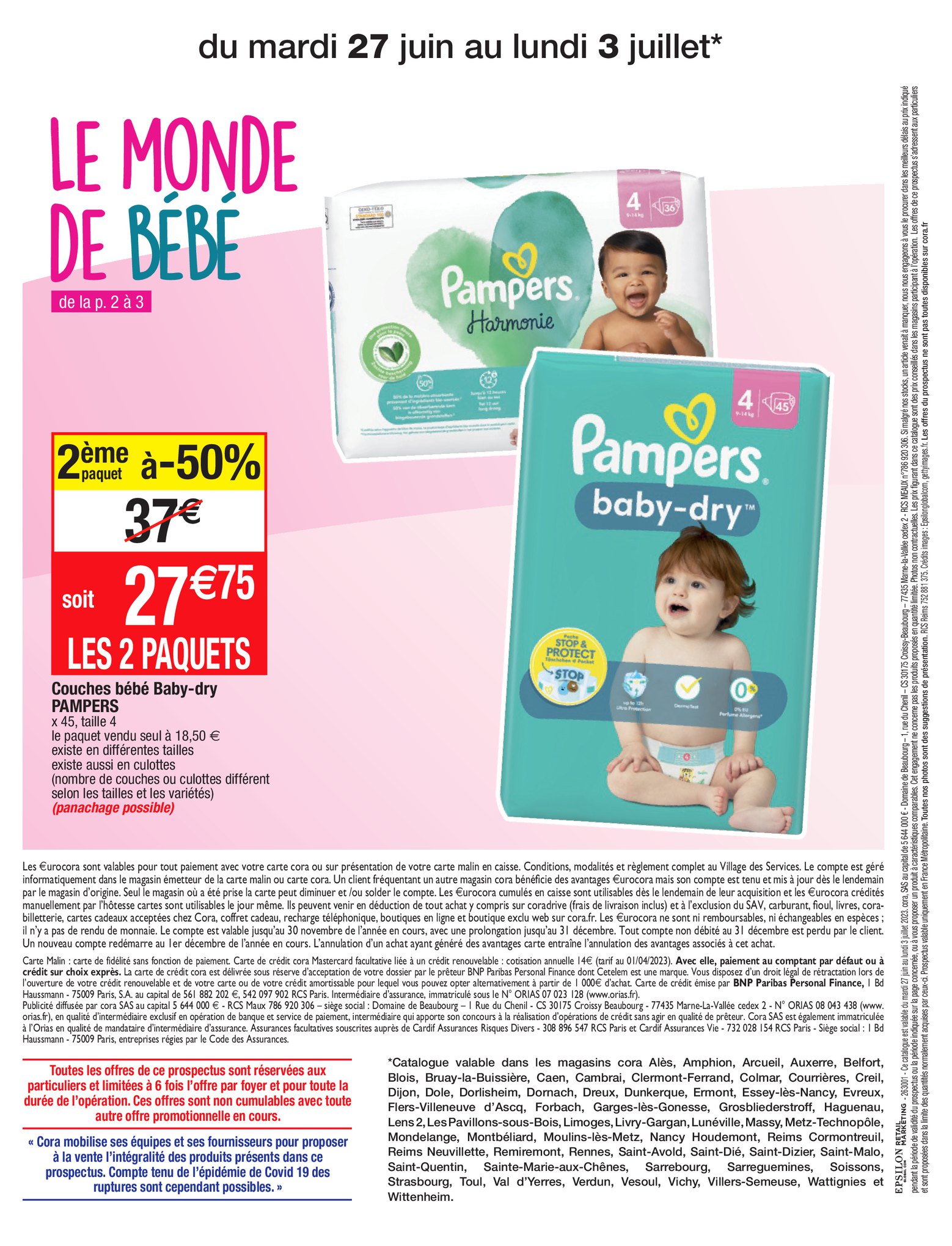 Catalogue Cora 27 Juin – 3 Juillet 2023 Page 32