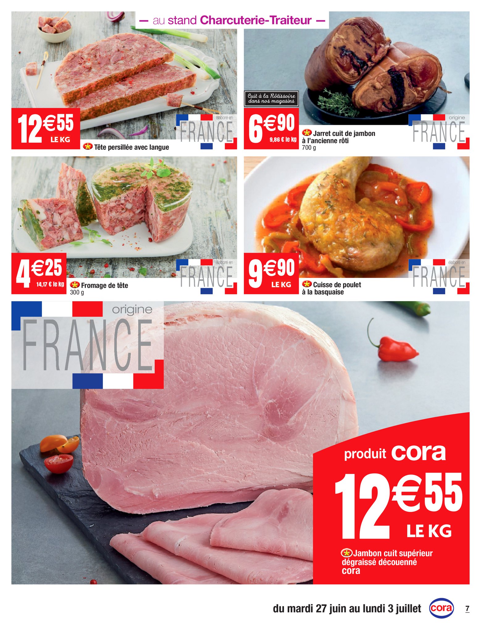 Catalogue Cora 27 Juin – 3 Juillet 2023 Page 7