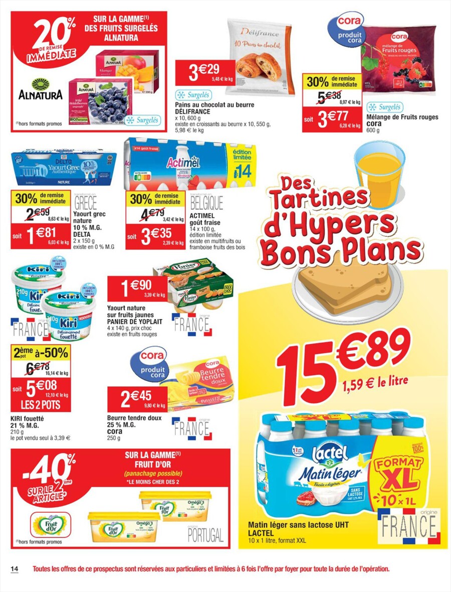 Catalogue Cora 29 Août – 4 Septembre 2023 Page 14