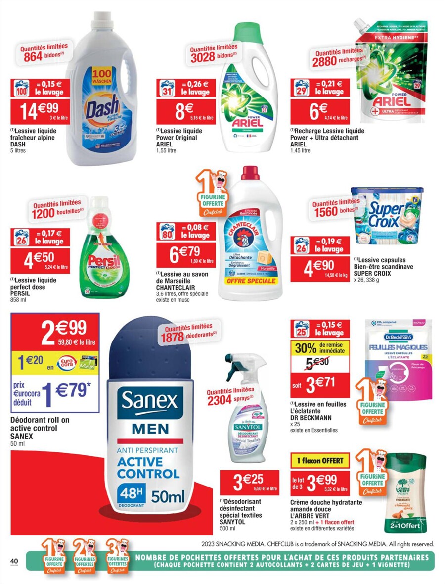 Catalogue Cora 29 Août – 4 Septembre 2023 Page 40