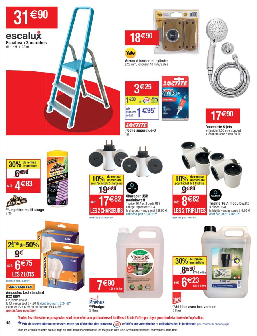 Catalogue Cora 29 Août – 4 Septembre 2023 Page 42