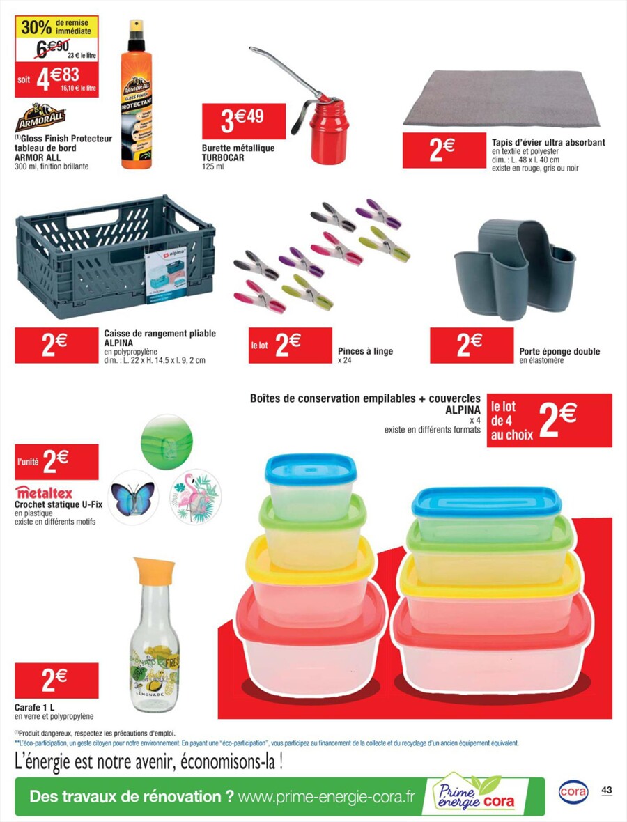 Catalogue Cora 29 Août – 4 Septembre 2023 Page 43