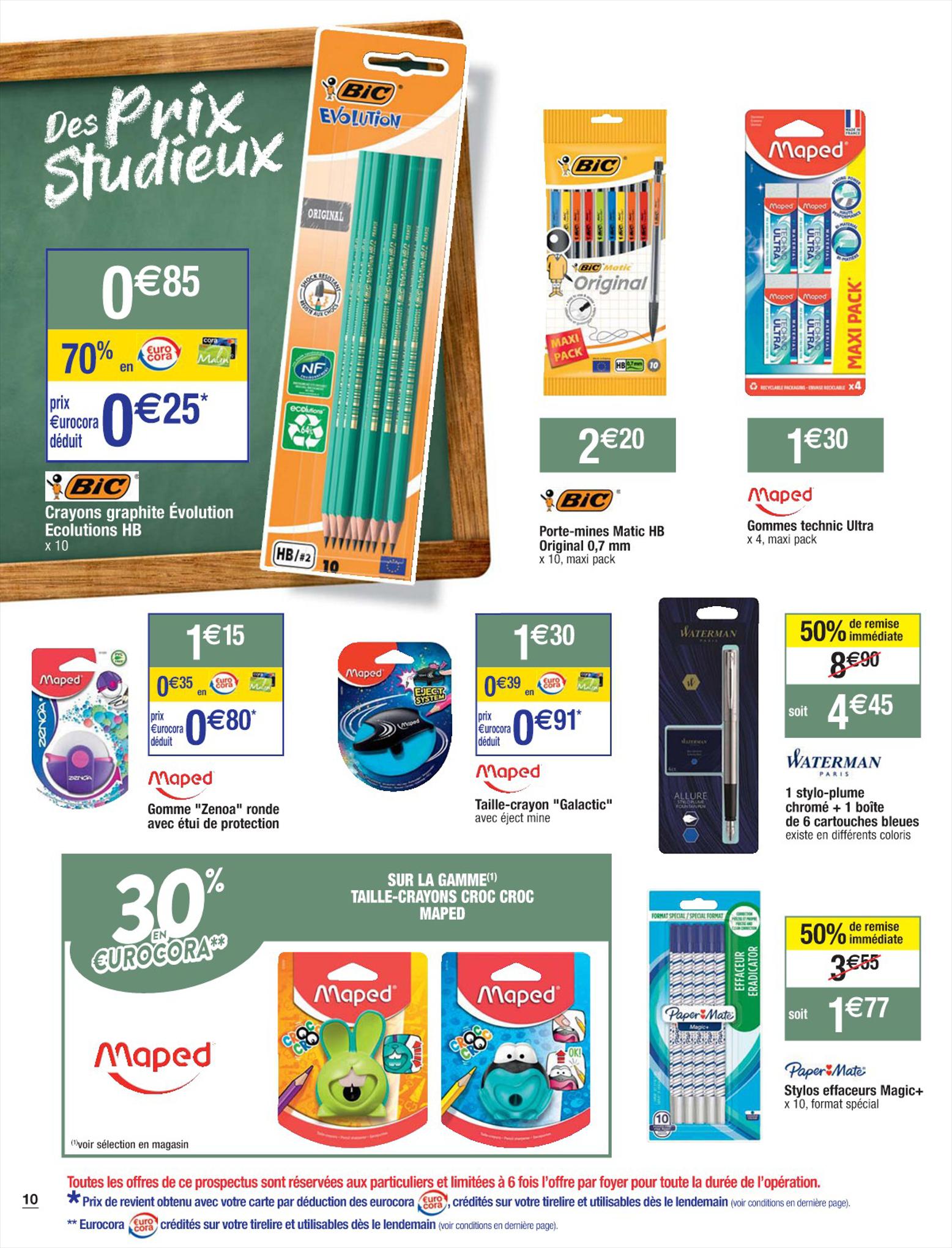 Catalogue Cora 8 Août – 2 Septembre 2023 Page 10