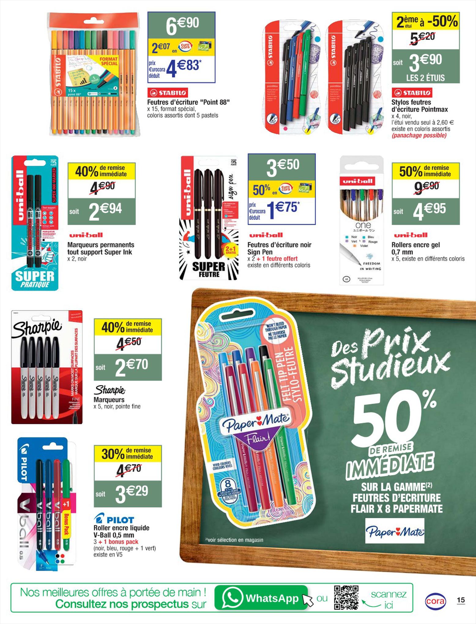 Catalogue Cora 8 Août – 2 Septembre 2023 Page 15