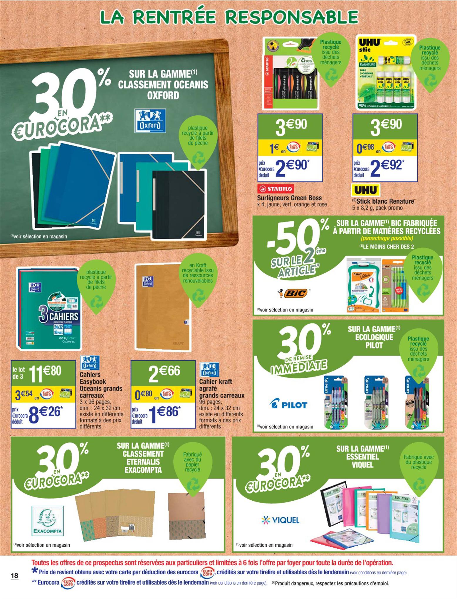 Catalogue Cora 8 Août – 2 Septembre 2023 Page 18