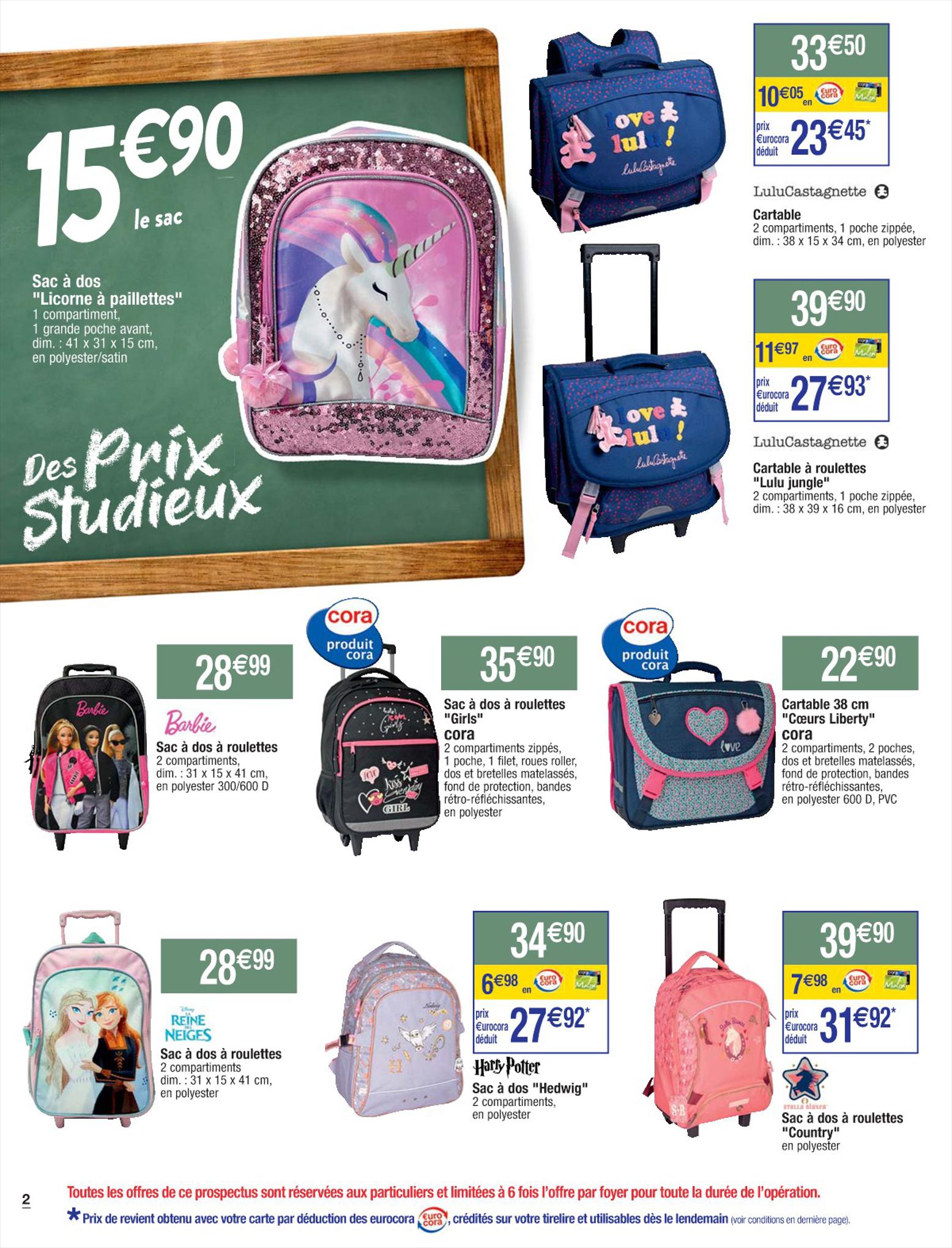 Catalogue Cora 8 Août – 2 Septembre 2023 Page 2