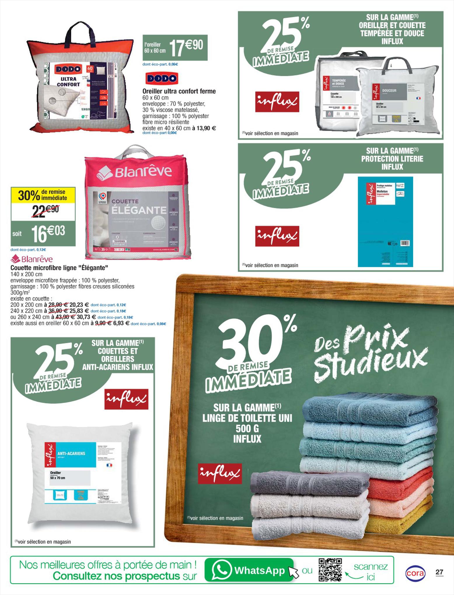 Catalogue Cora 8 Août – 2 Septembre 2023 Page 27