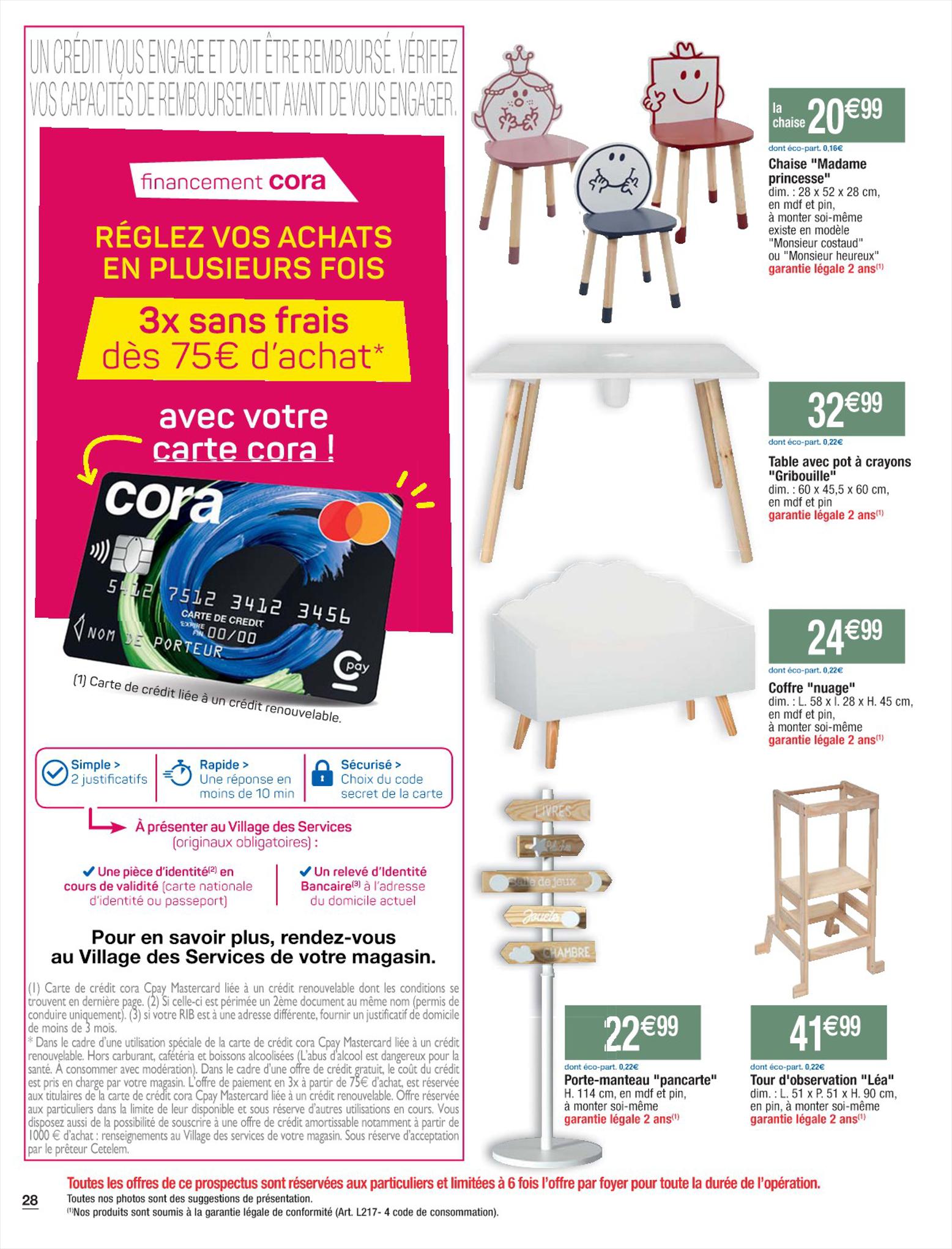 Catalogue Cora 8 Août – 2 Septembre 2023 Page 28