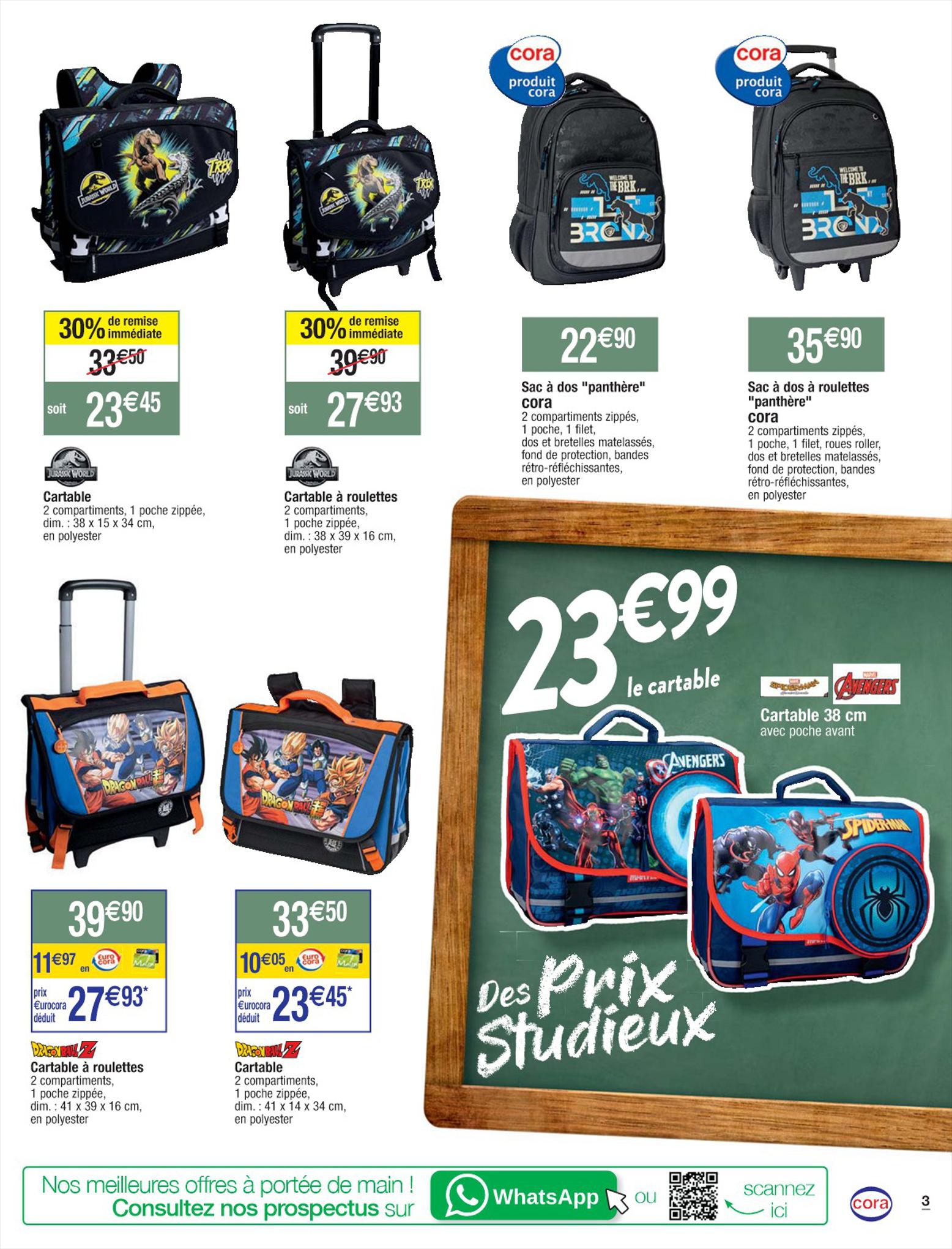 Catalogue Cora 8 Août – 2 Septembre 2023 Page 3