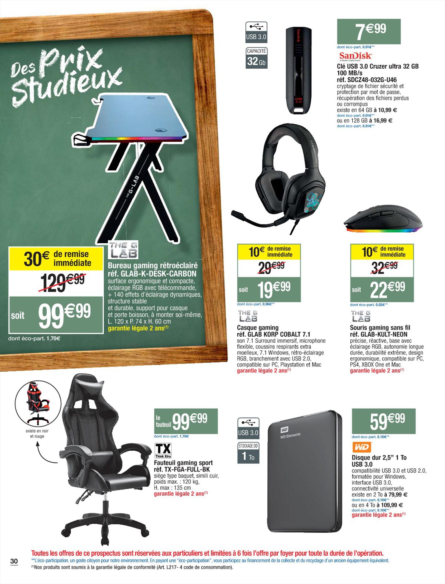 Catalogue Cora 8 Août – 2 Septembre 2023 Page 30