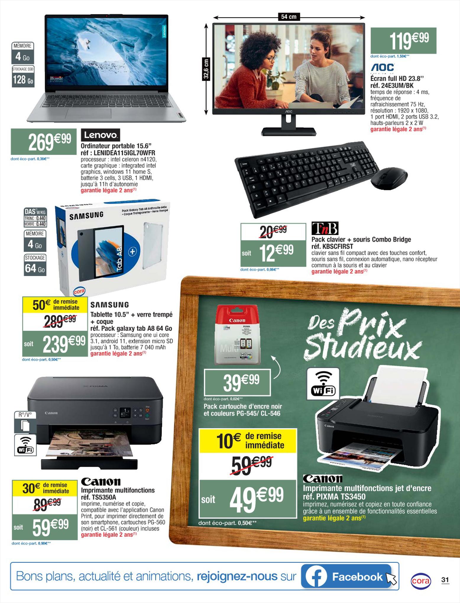 Catalogue Cora 8 Août – 2 Septembre 2023 Page 31