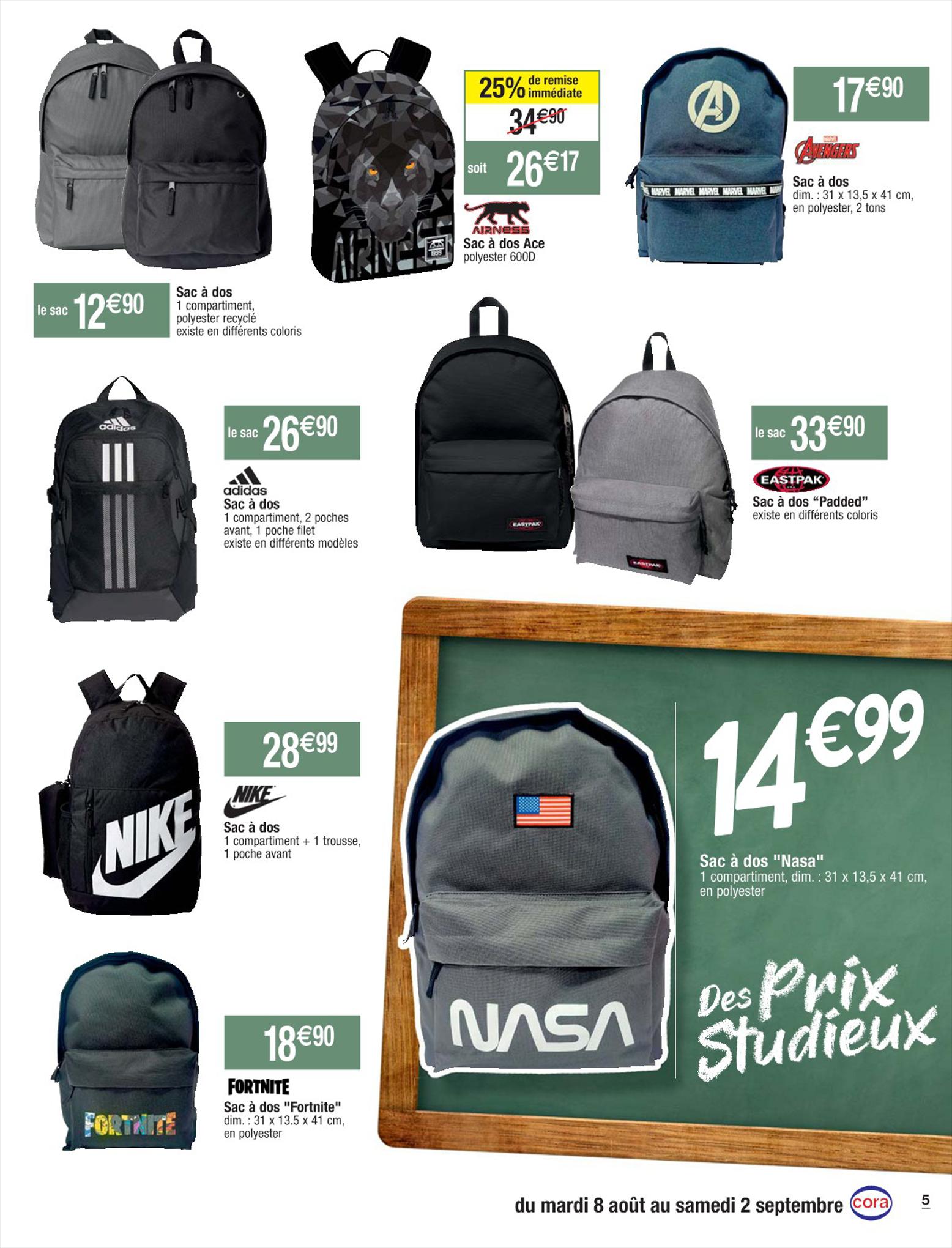 Catalogue Cora 8 Août – 2 Septembre 2023 Page 5