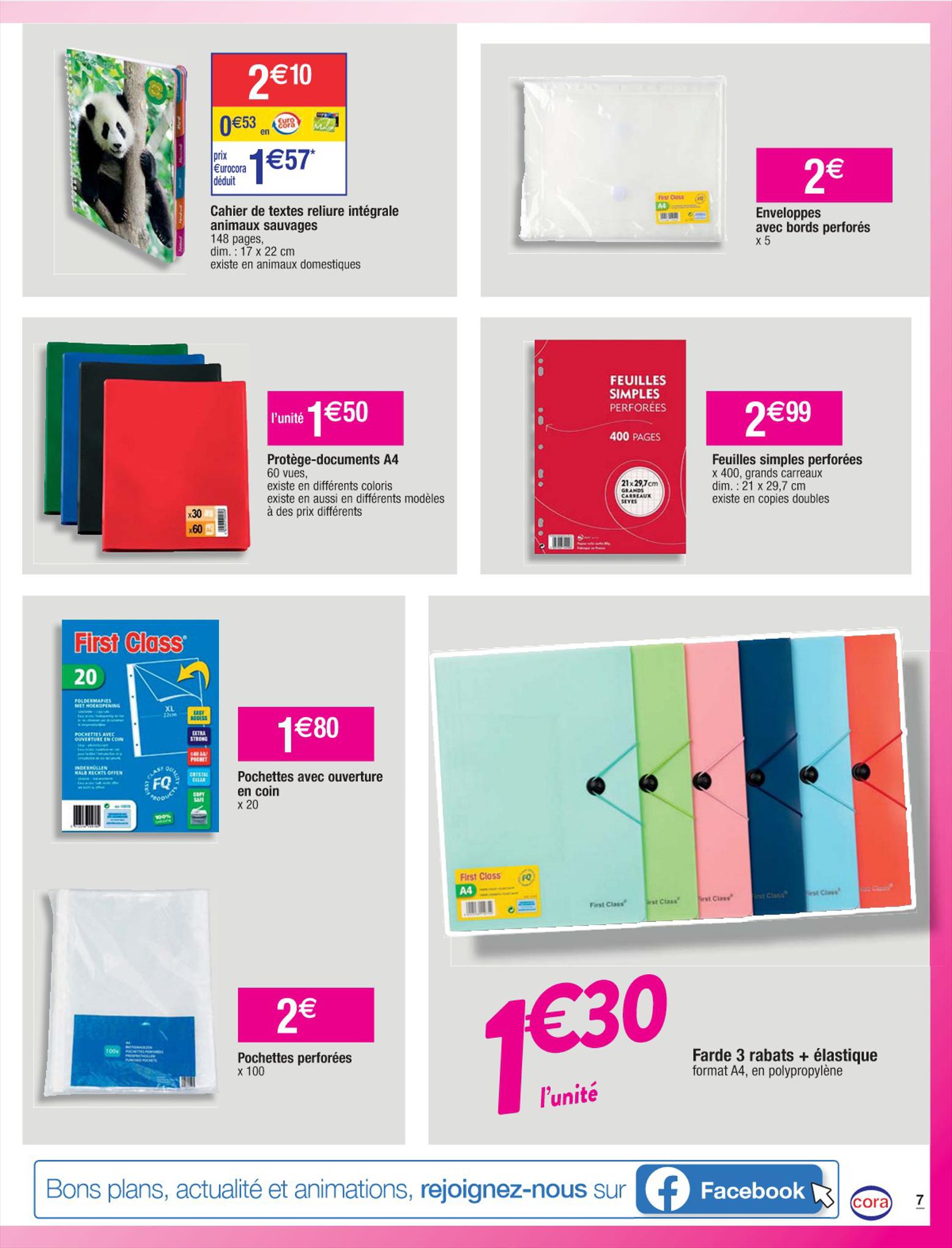 Catalogue Cora 8 Août – 2 Septembre 2023 Page 7