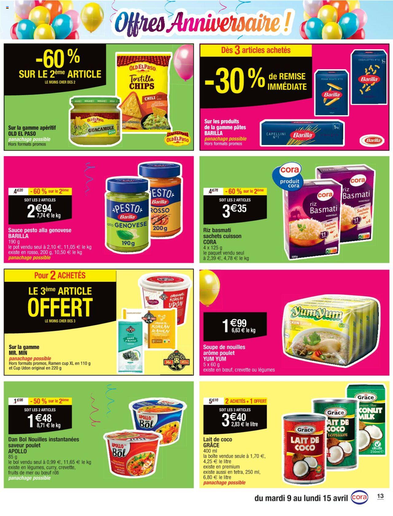 Catalogue Cora 9 – 15 Avril 2024 Page 13