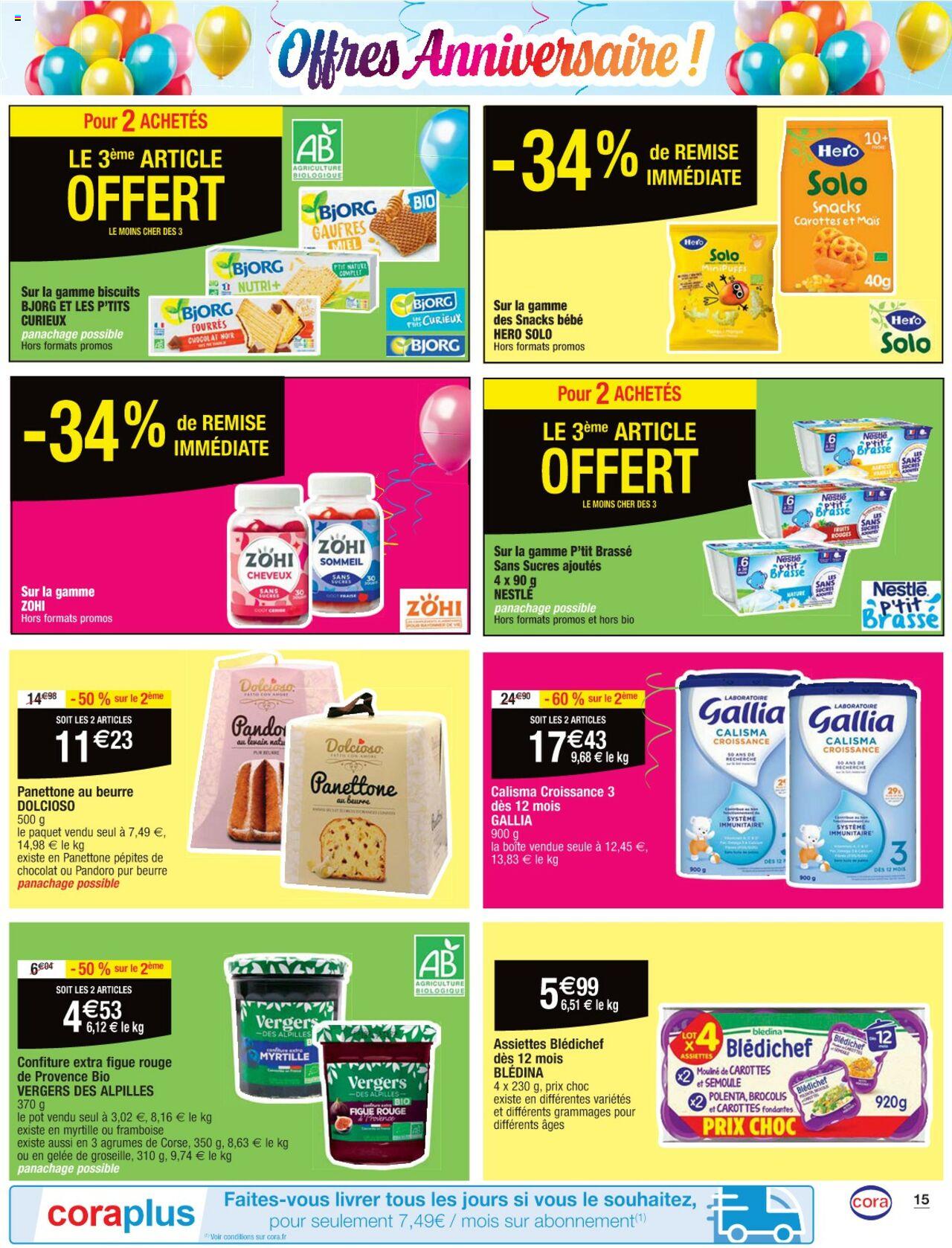 Catalogue Cora 9 – 15 Avril 2024 Page 15