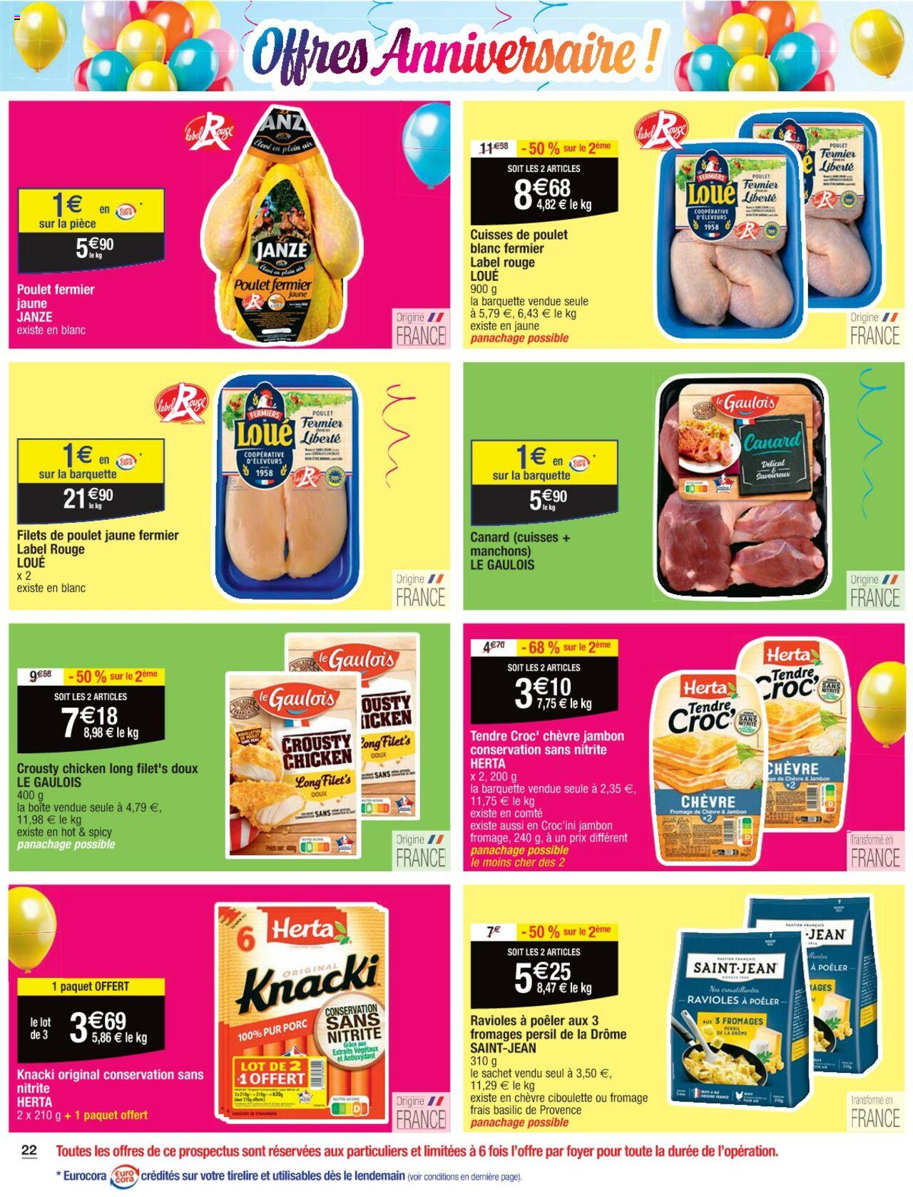 Catalogue Cora 9 – 15 Avril 2024 Page 22