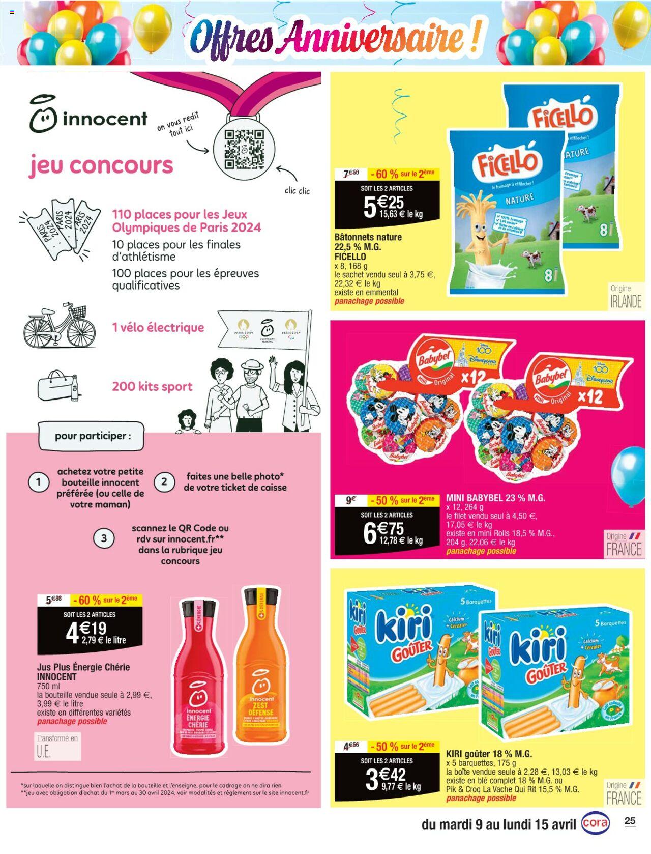 Catalogue Cora 9 – 15 Avril 2024 Page 25