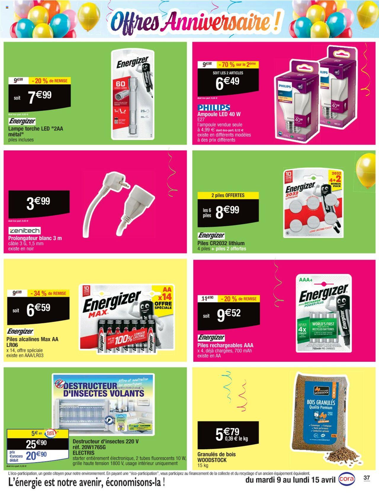 Catalogue Cora 9 – 15 Avril 2024 Page 37