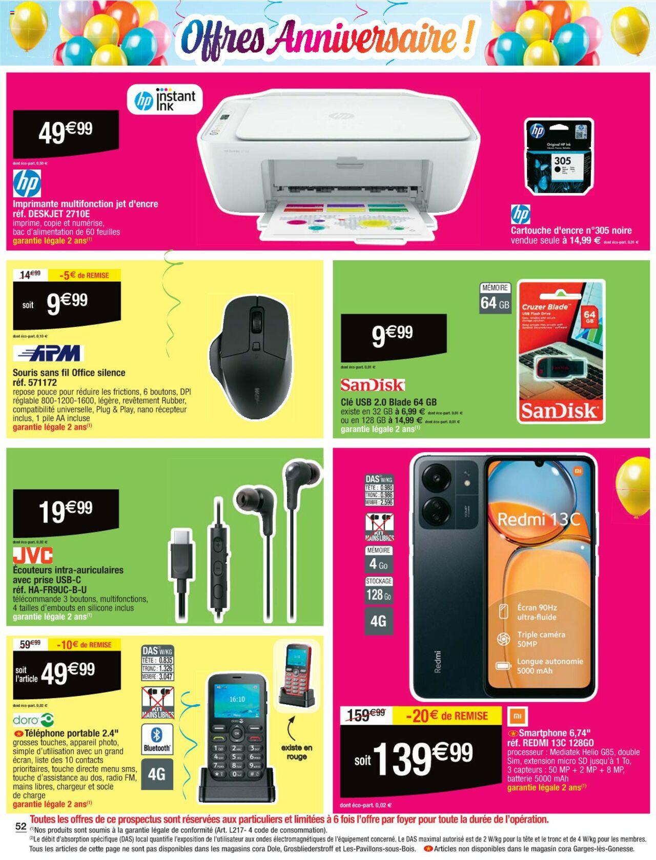 Catalogue Cora 9 – 15 Avril 2024 Page 52