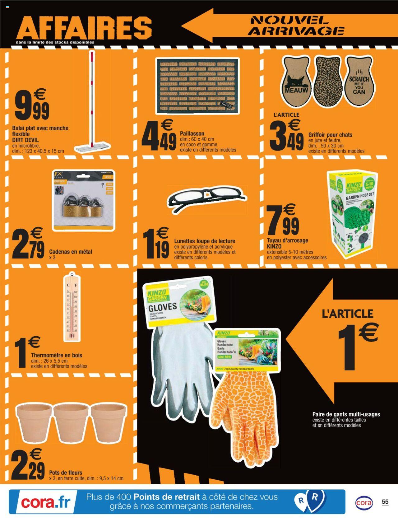 Catalogue Cora 9 – 15 Avril 2024 Page 55