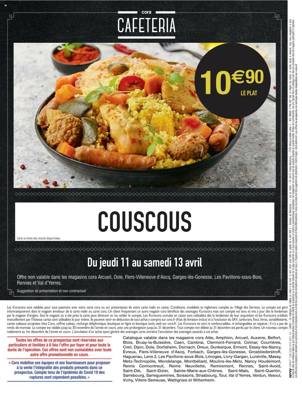 Catalogue Cora 9 – 15 Avril 2024 Page 56