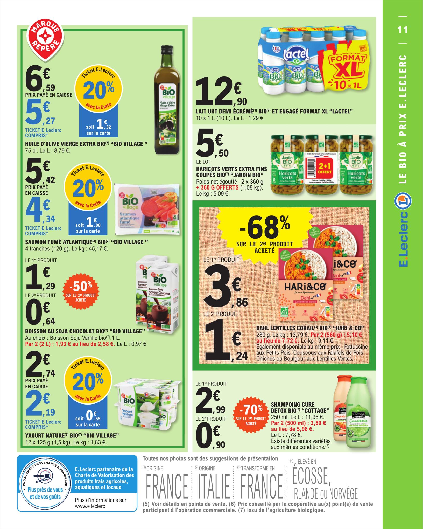 Catalogue E.leclerc 1 – 12 Août 2023 Page 11