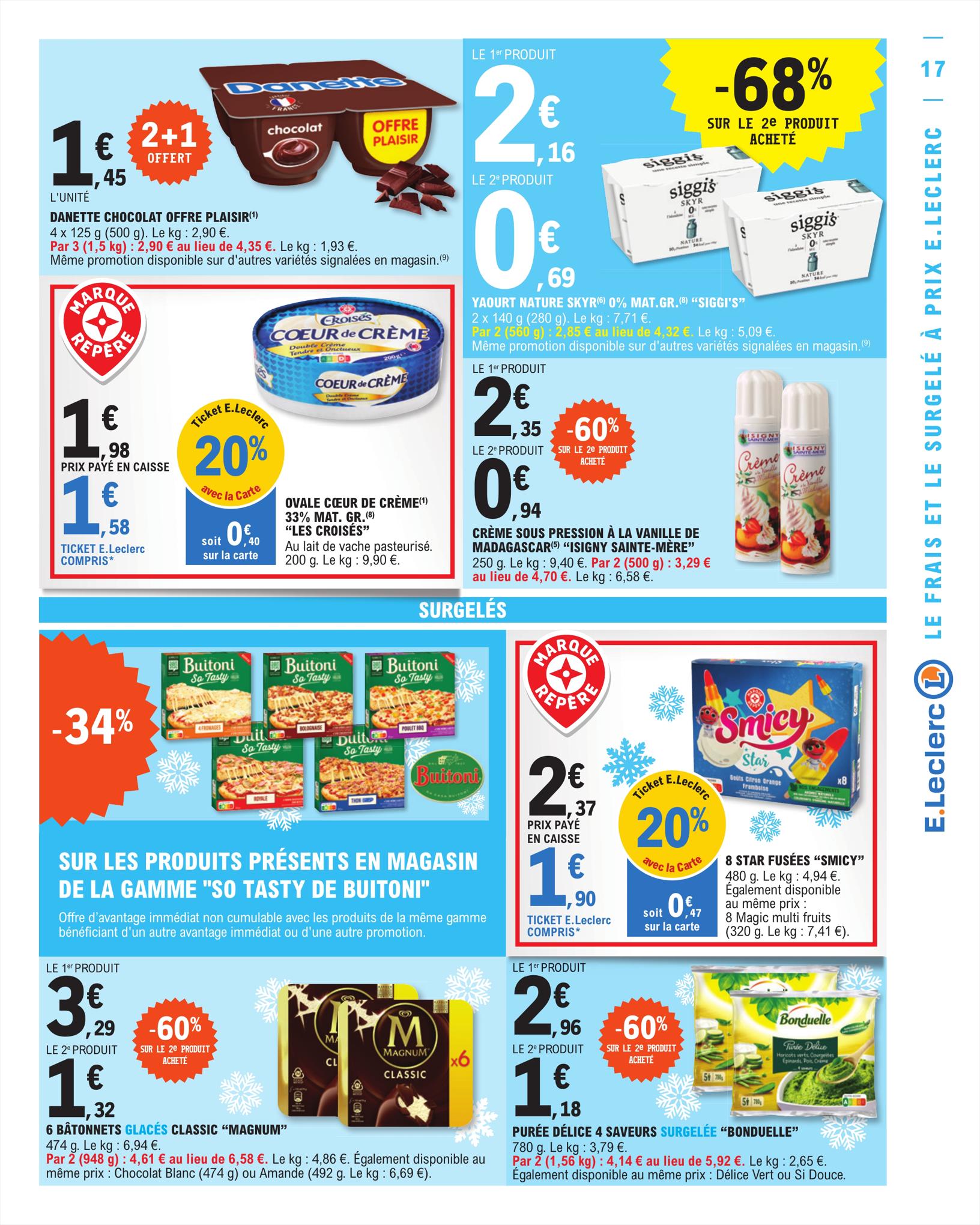 Catalogue E.leclerc 1 – 12 Août 2023 Page 17