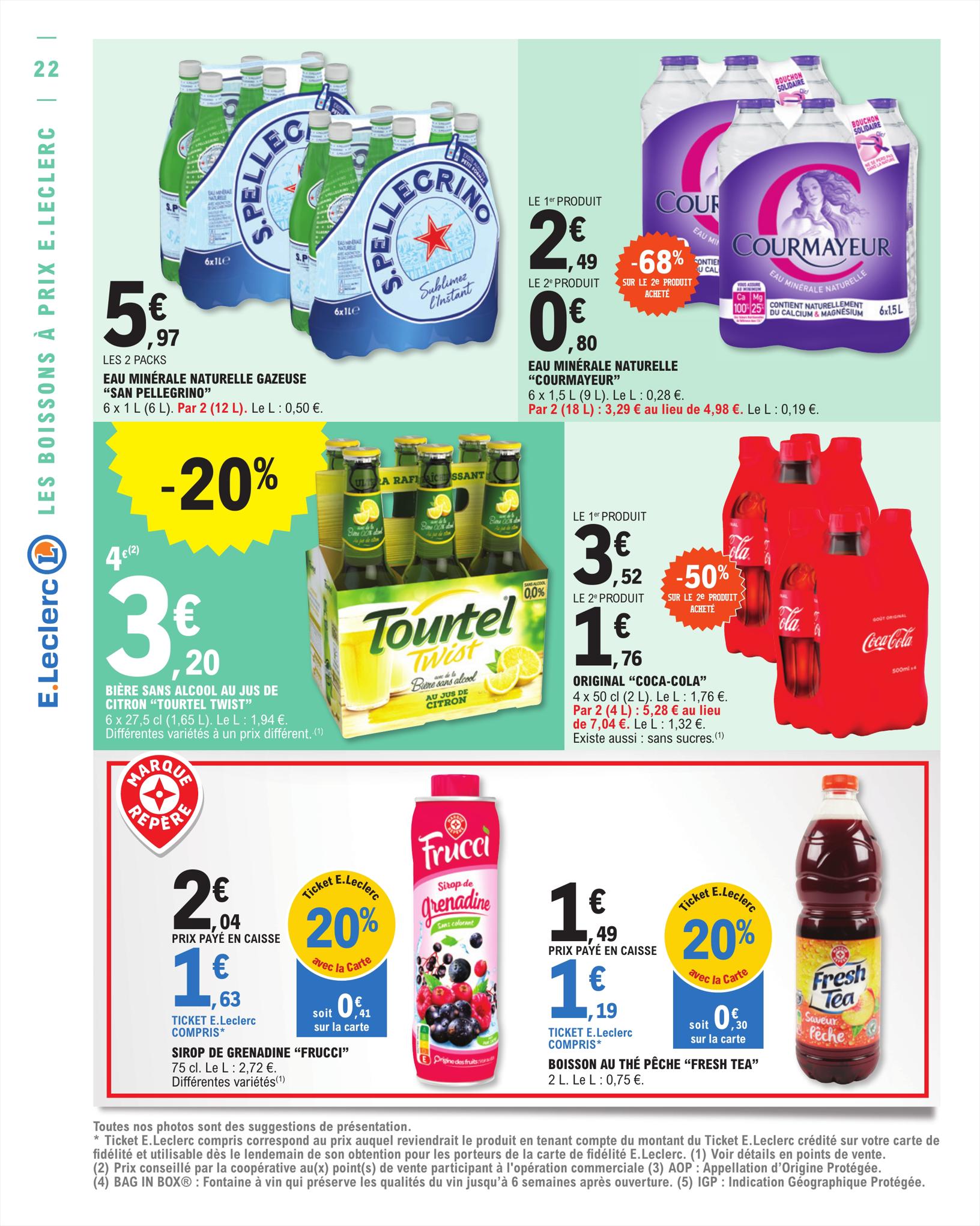 Catalogue E.leclerc 1 – 12 Août 2023 Page 22