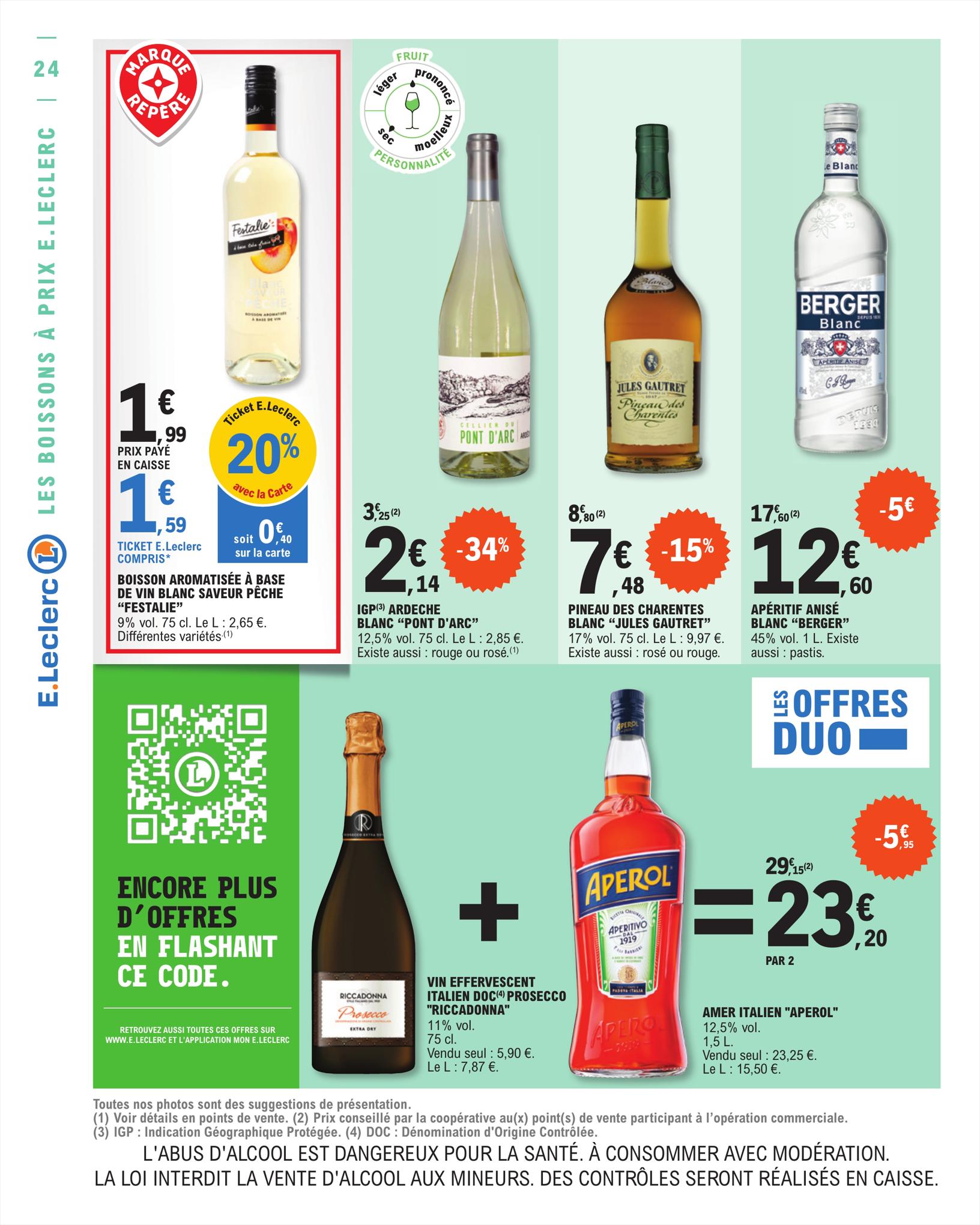 Catalogue E.leclerc 1 – 12 Août 2023 Page 24