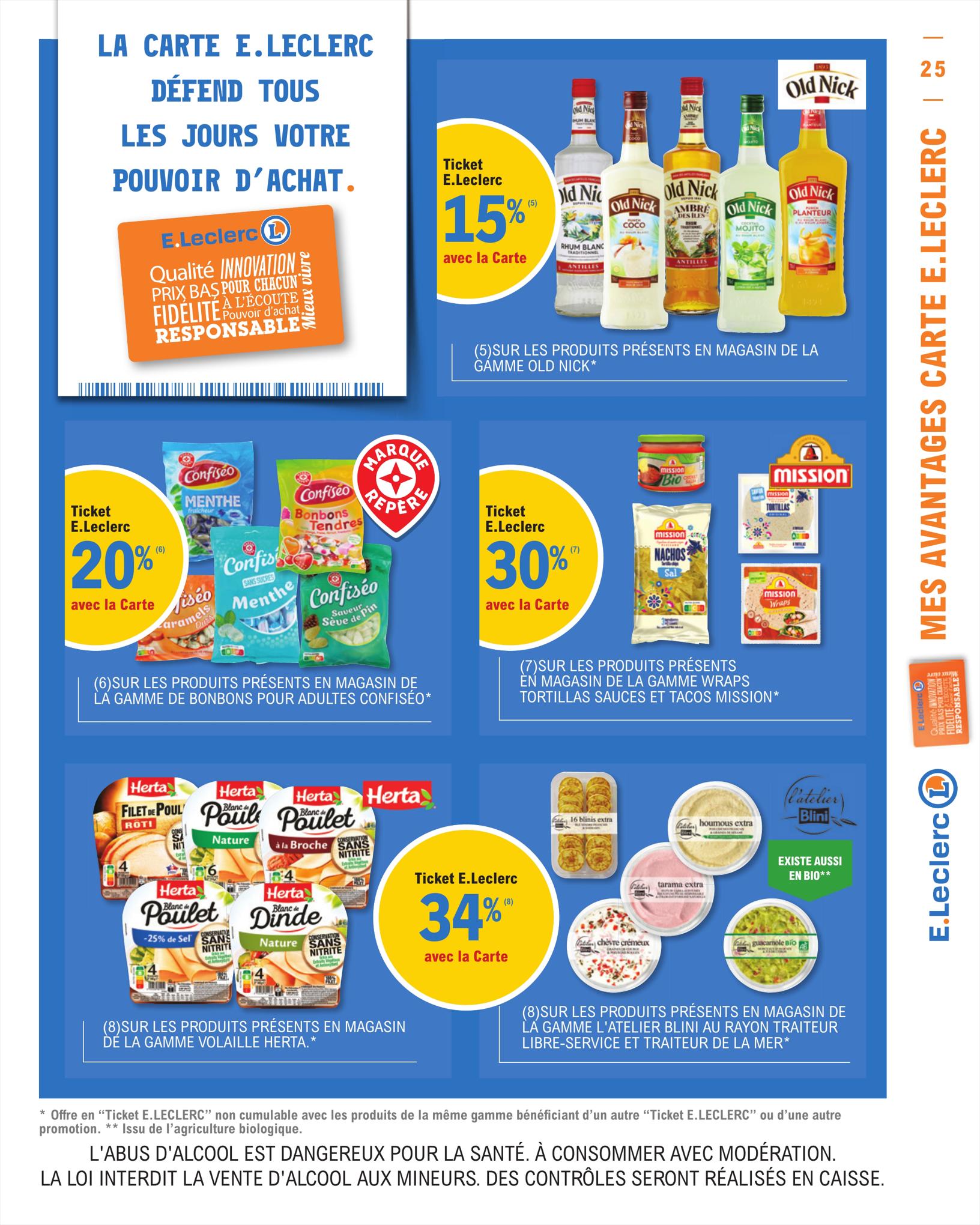 Catalogue E.leclerc 1 – 12 Août 2023 Page 25