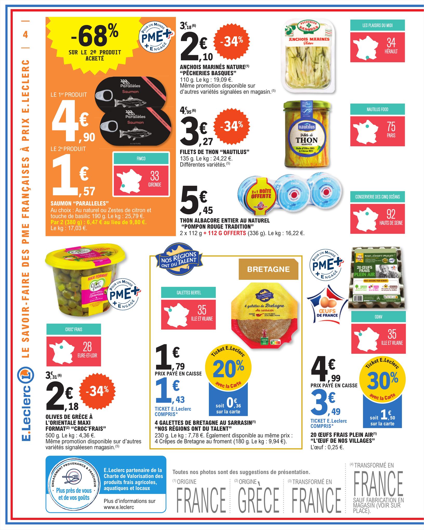 Catalogue E.leclerc 1 – 12 Août 2023 Page 4