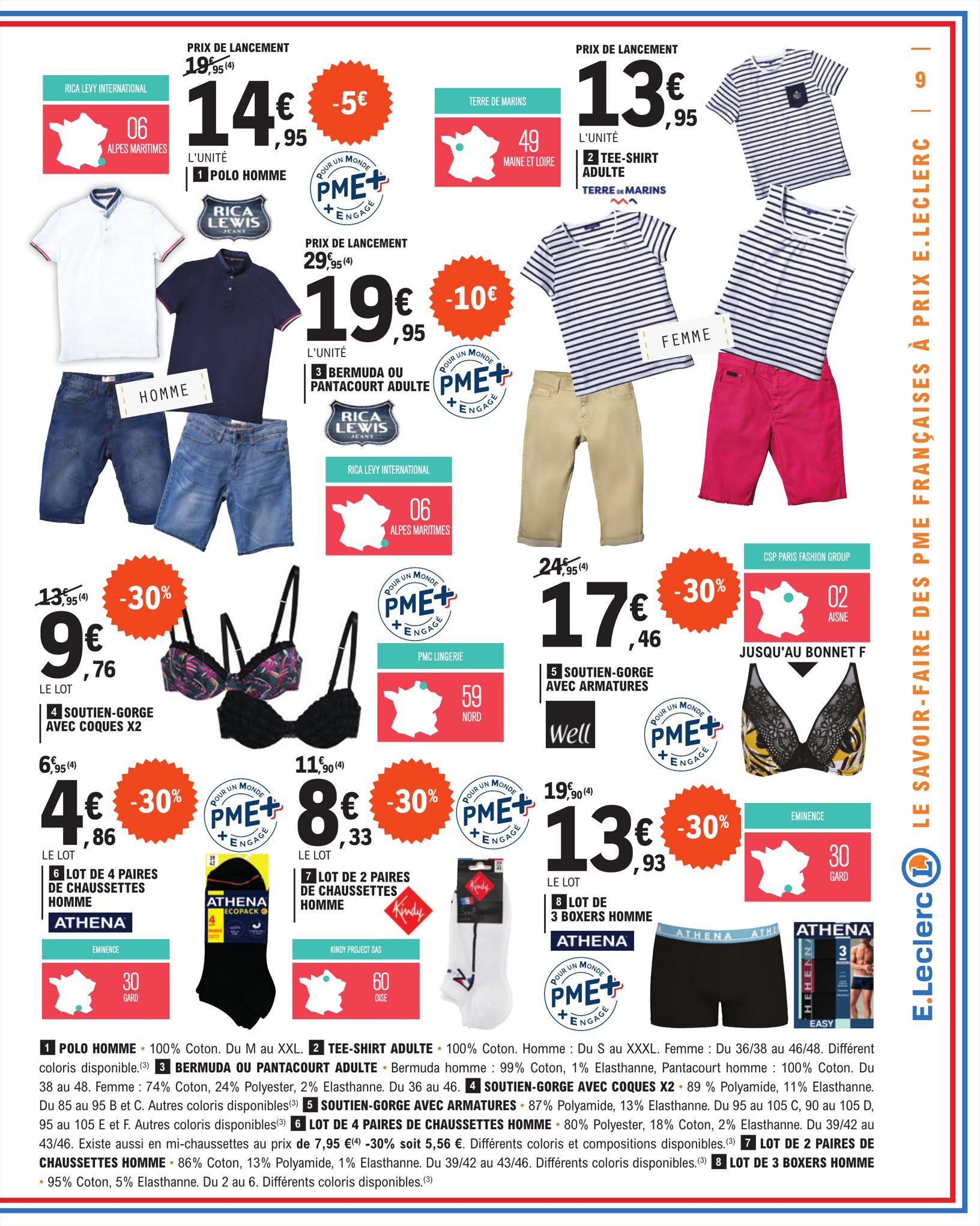 Catalogue E.leclerc 1 – 12 Août 2023 Page 9